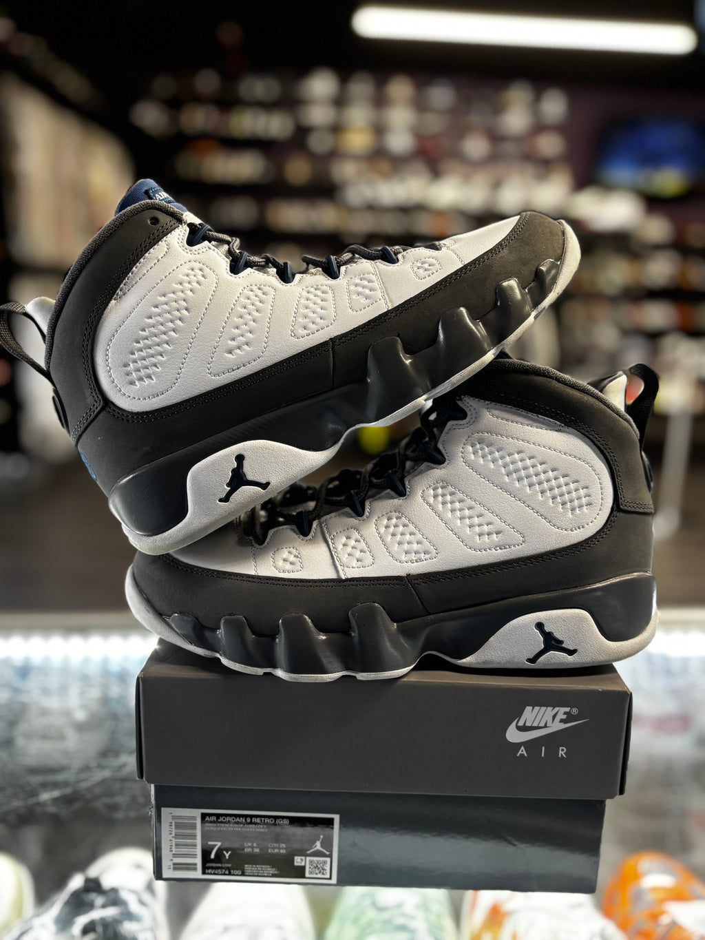 2026 Air Jordan Retro 9 "Flint Grey French Blue" (GS)