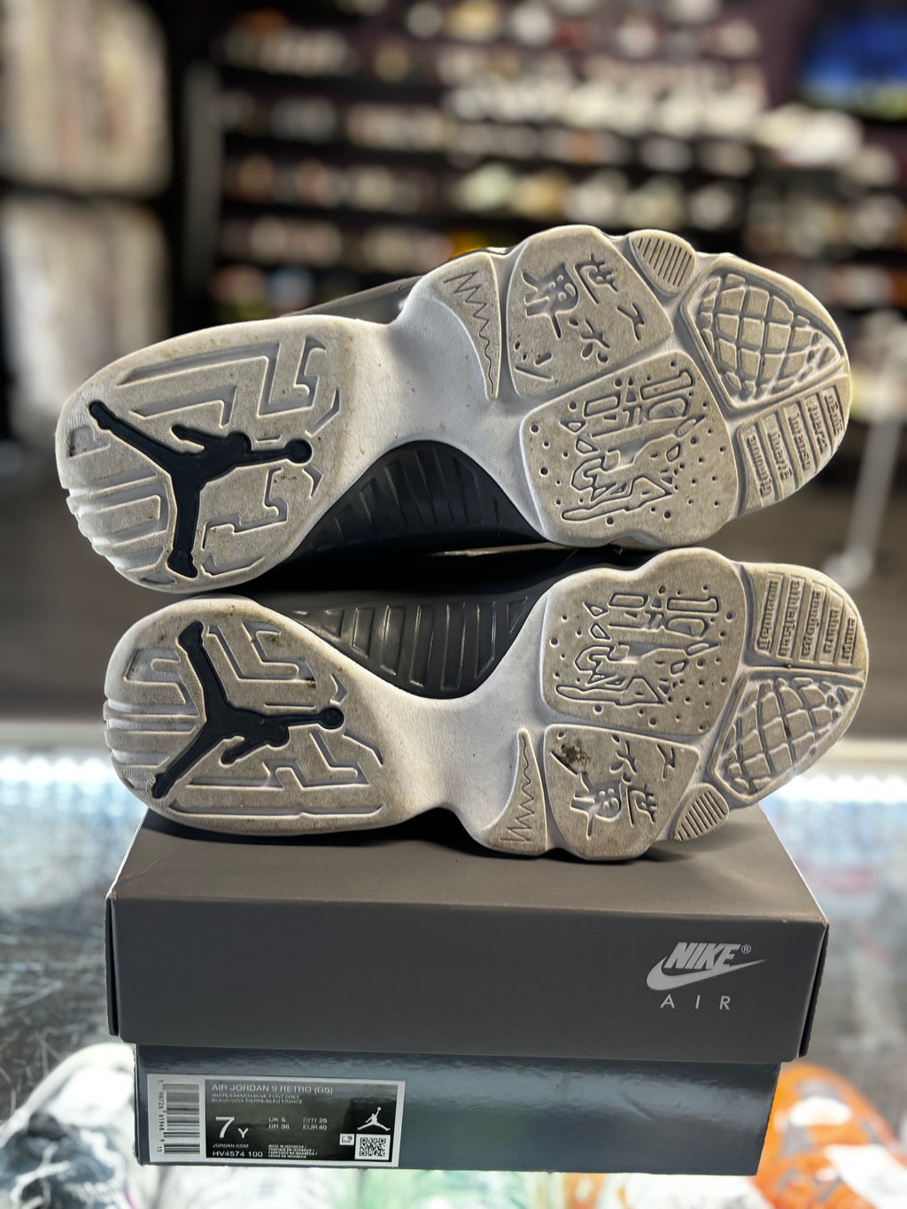2026 Air Jordan Retro 9 "Flint Grey French Blue" (GS)
