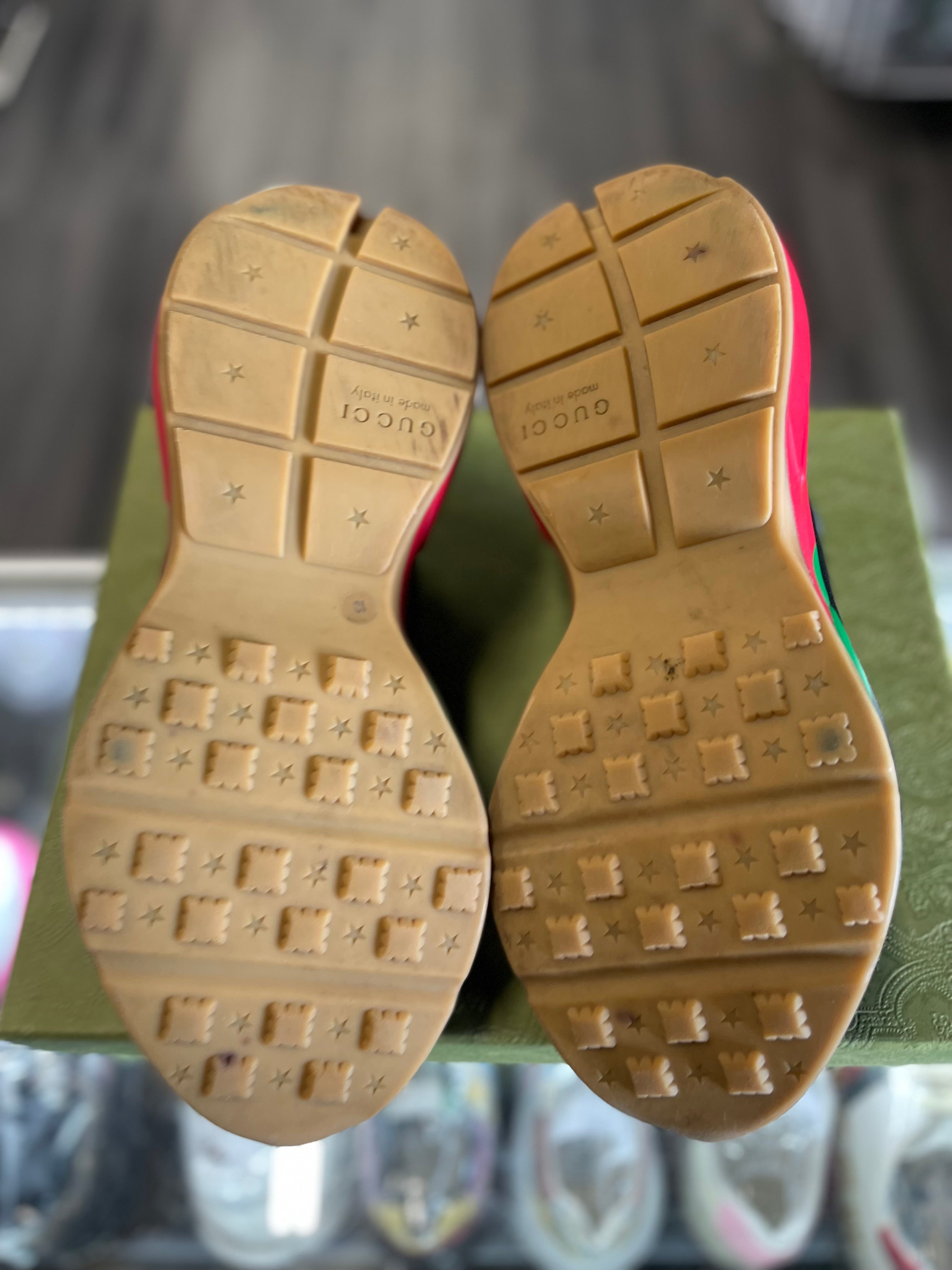 Gucci Rhyton Sneaker "Black/Red/Green"