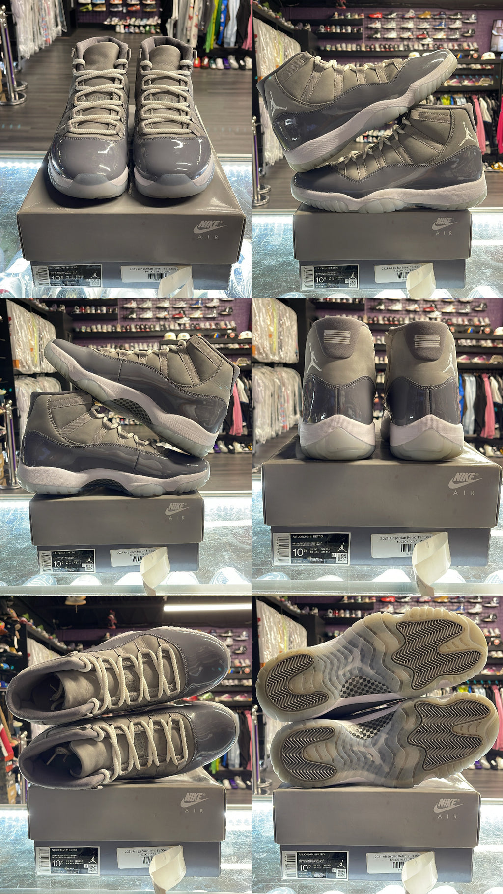 2021 Air Jordan Retro 11 "Cool Grey"