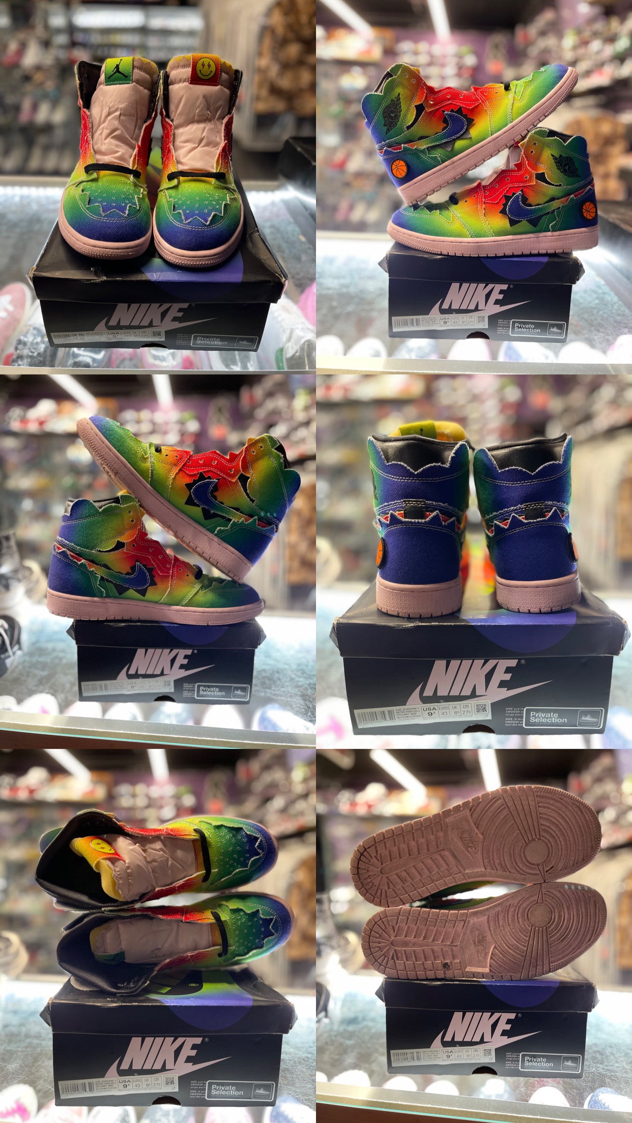 2020 Air Jordan Retro 1 High "J Balvin"