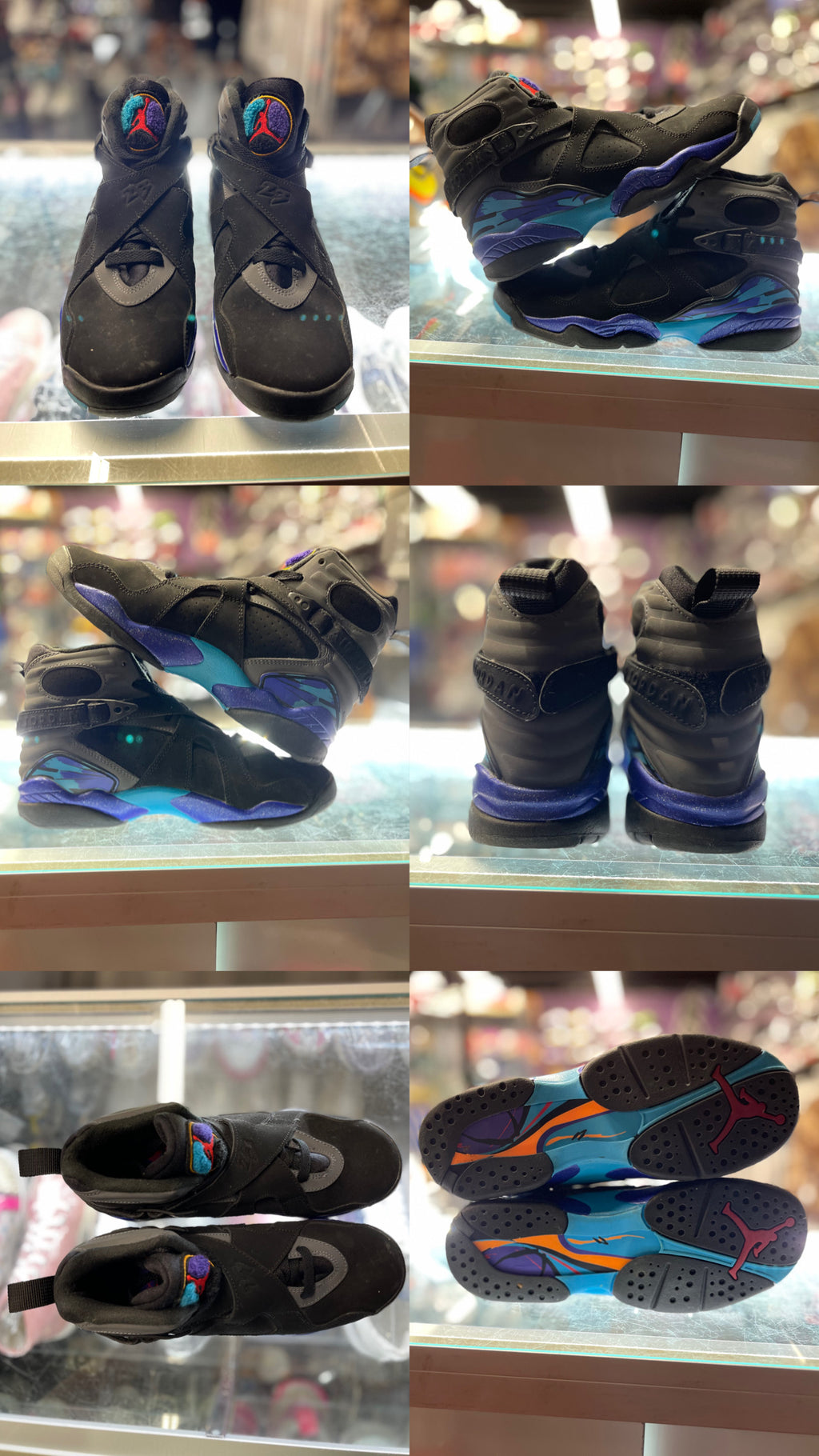 2015 Air Jordan Retro 8 "Aqua" (GS)