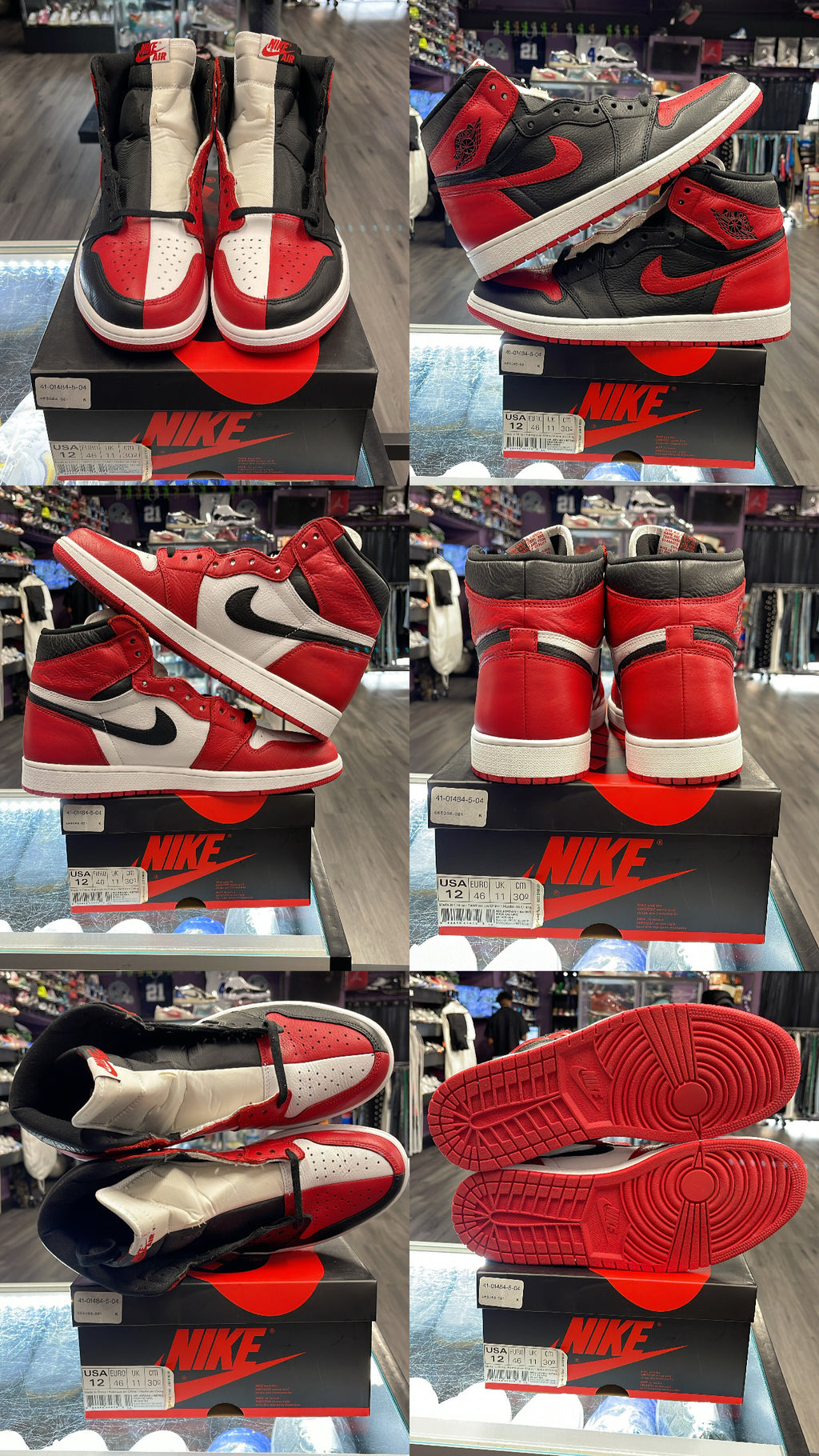 2018 Air Jordan Retro 1 High "Homage To Home (Non-numbered)"