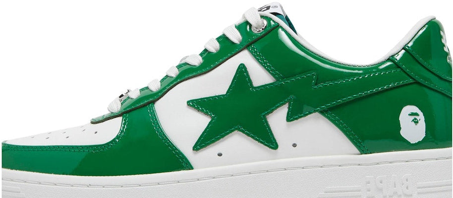 A Bathing Ape Bape STA "Patent Green"