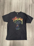 Stussy Tee "Black/Multi"