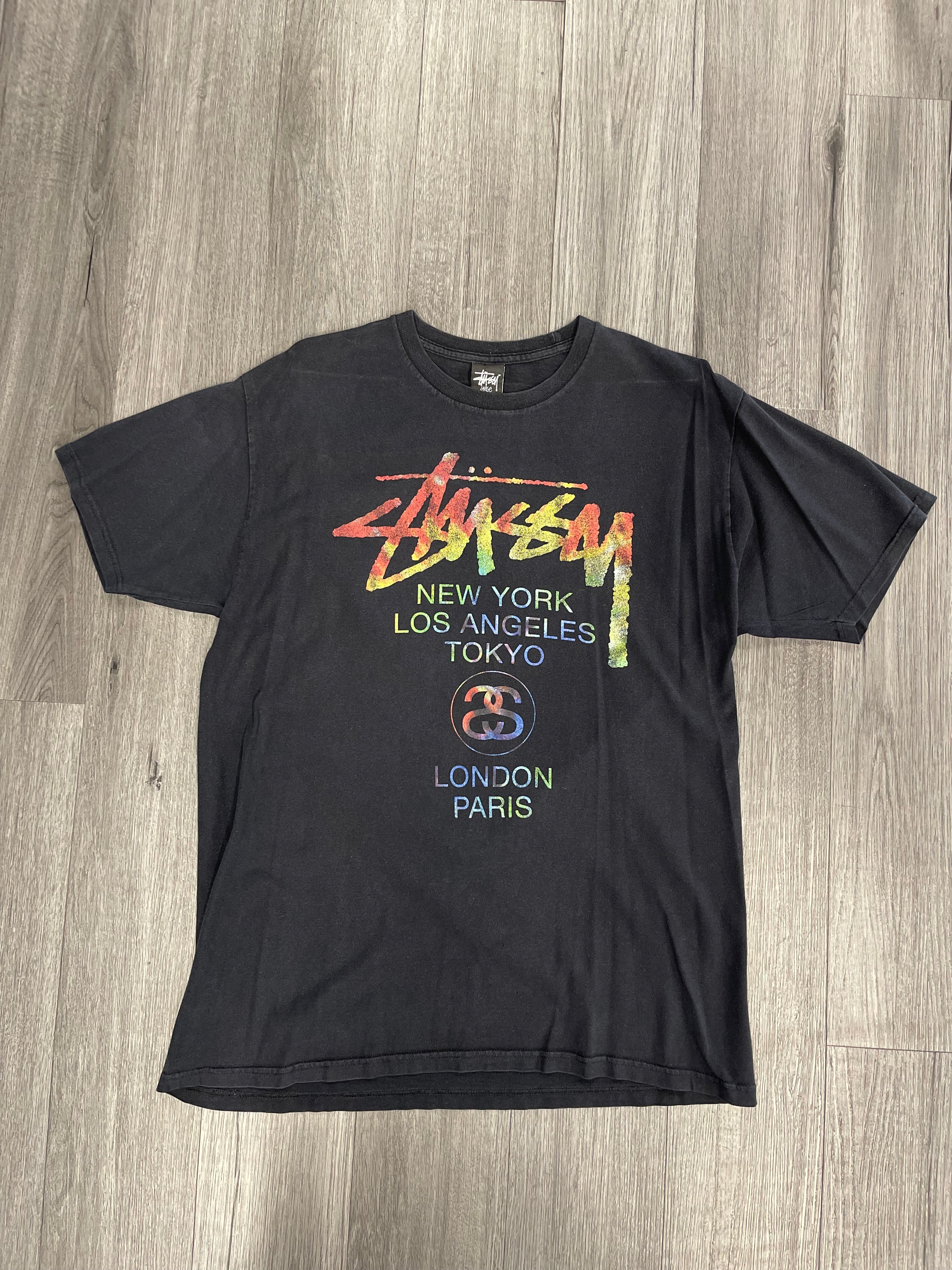 Stussy Tee "Black/Multi"