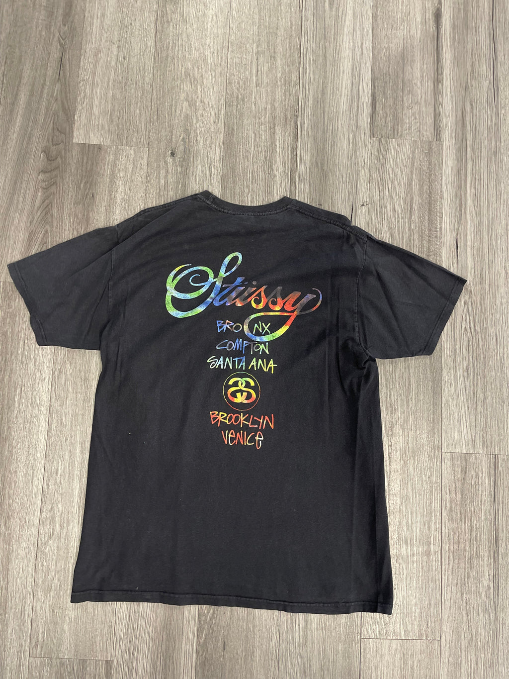 Stussy Tee "Black/Multi"