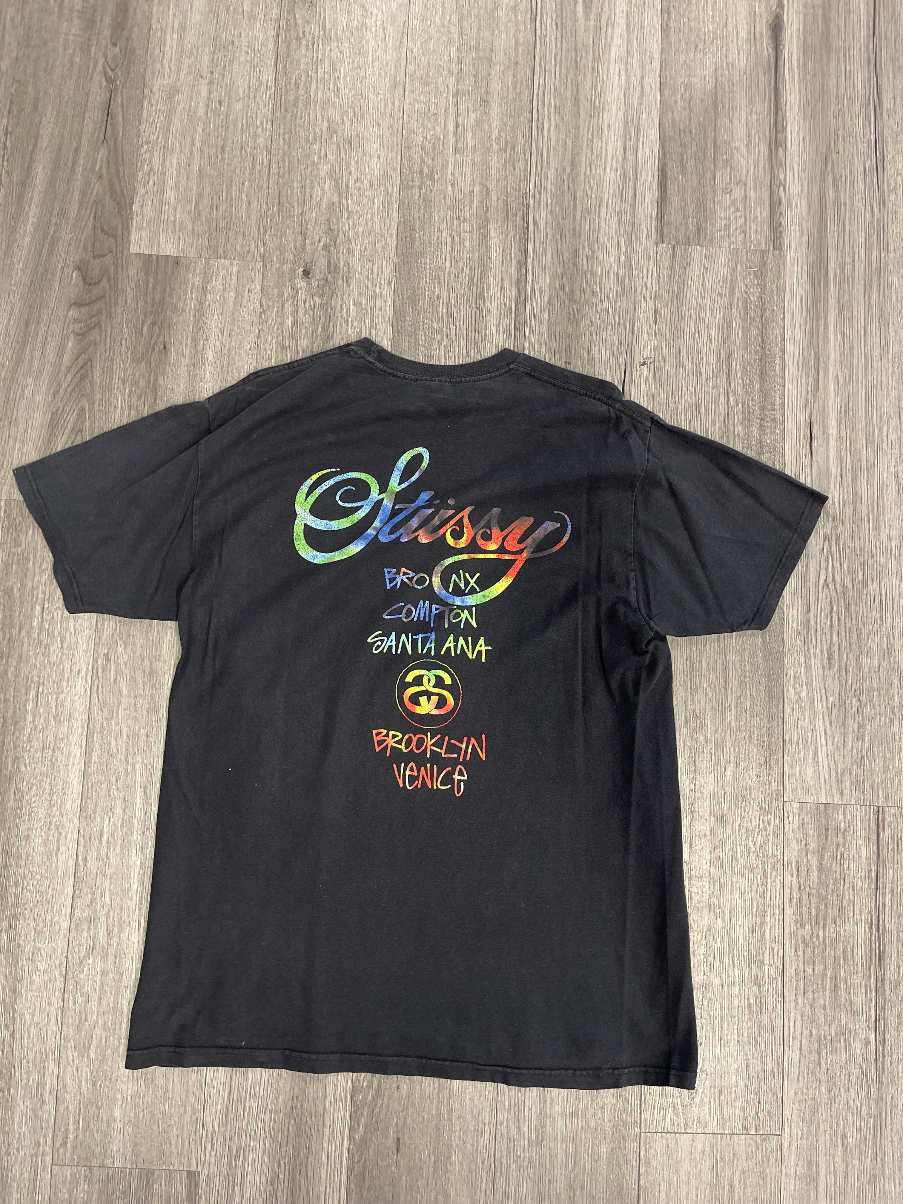 Stussy Tee "Black/Multi"