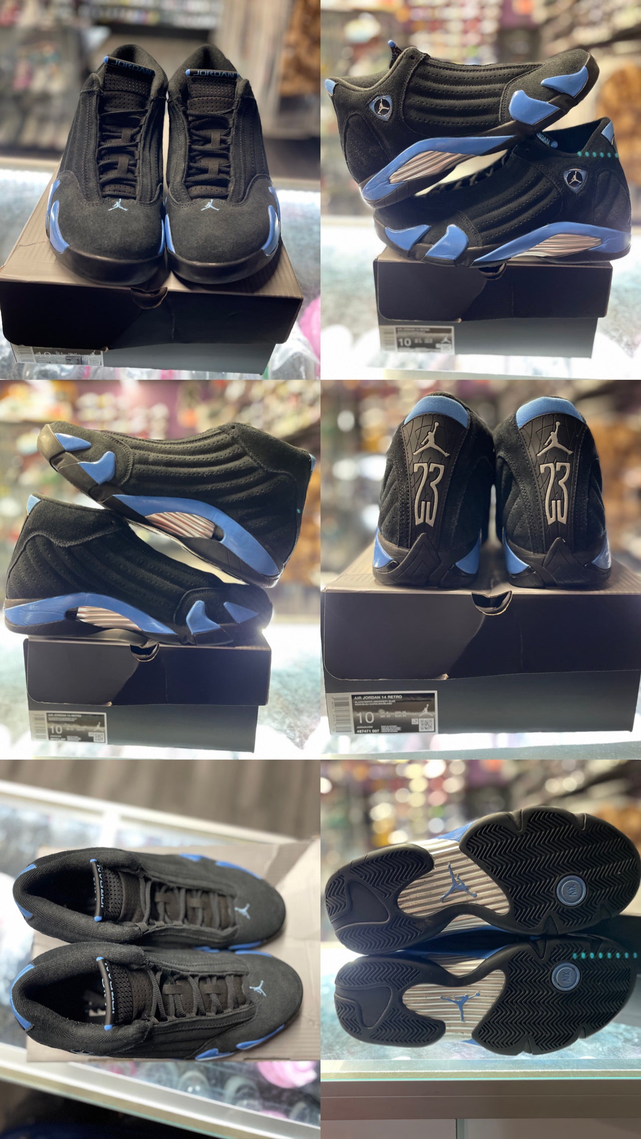 2026 Air Jordan Retro 14 "Black University Blue"