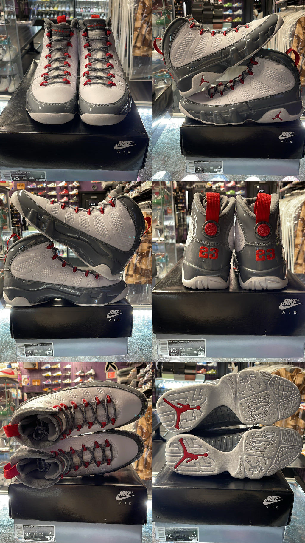 2022 Air Jordan Retro 9 "Fire Red"