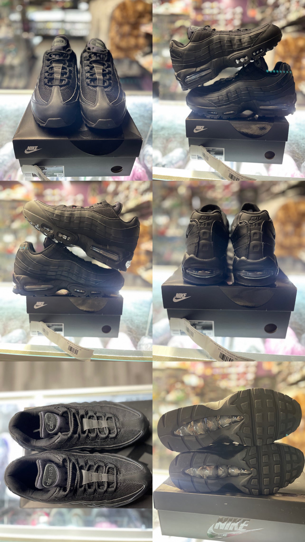 2025 Nike Air Max 95 OG "Big Bubble Black Anthracite"
