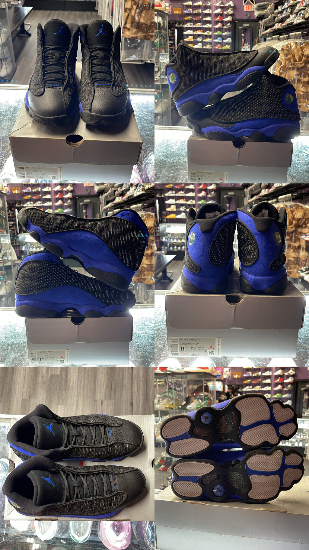 2020 Air Jordan Retro 13 "Black Hyper Royal"