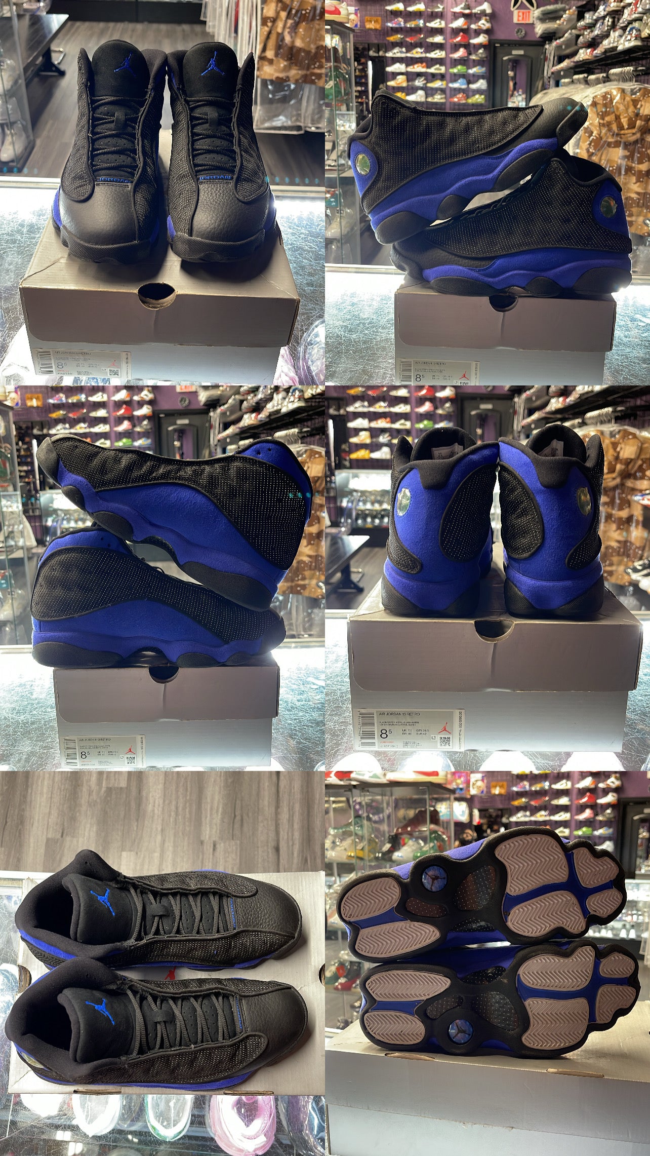 2020 Air Jordan Retro 13 "Black Hyper Royal"