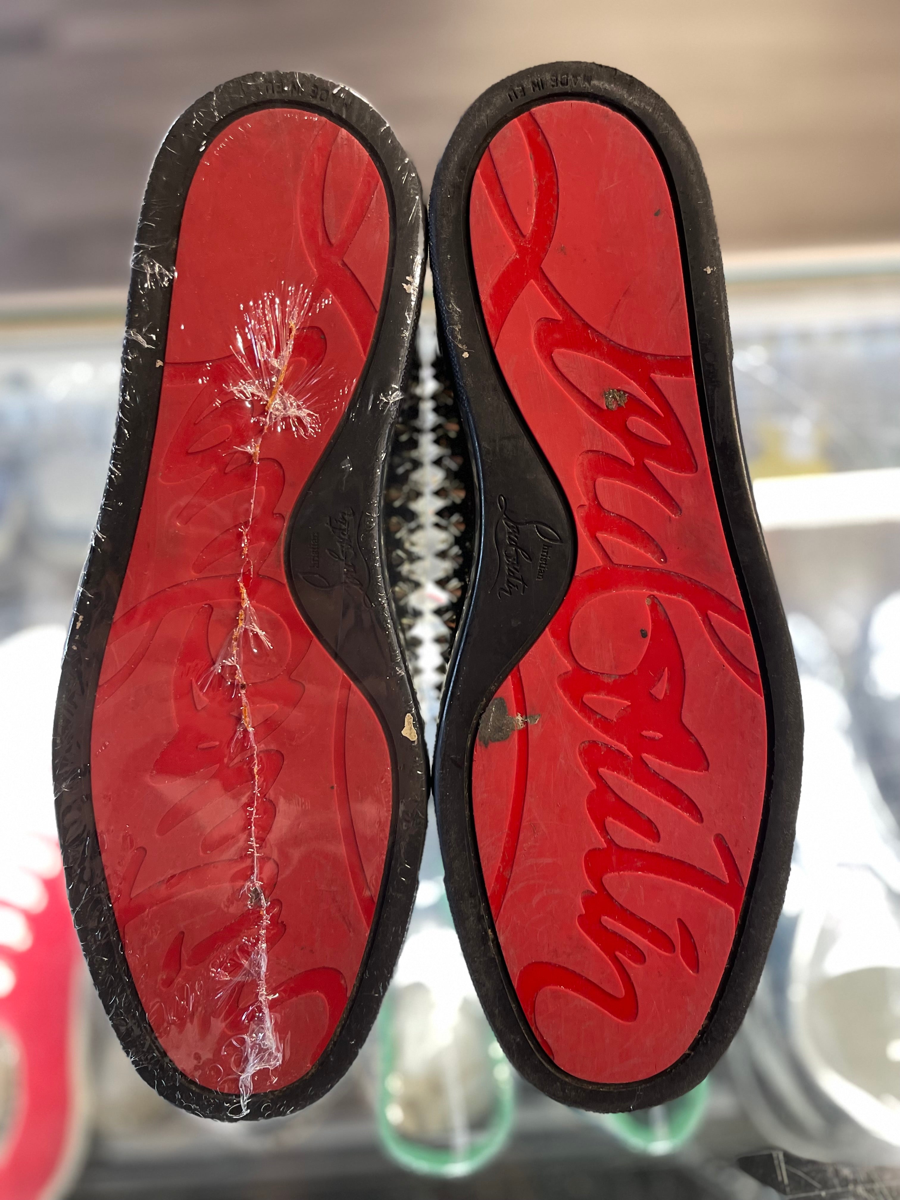 Christian Louboutin "Black/Gold/Green"