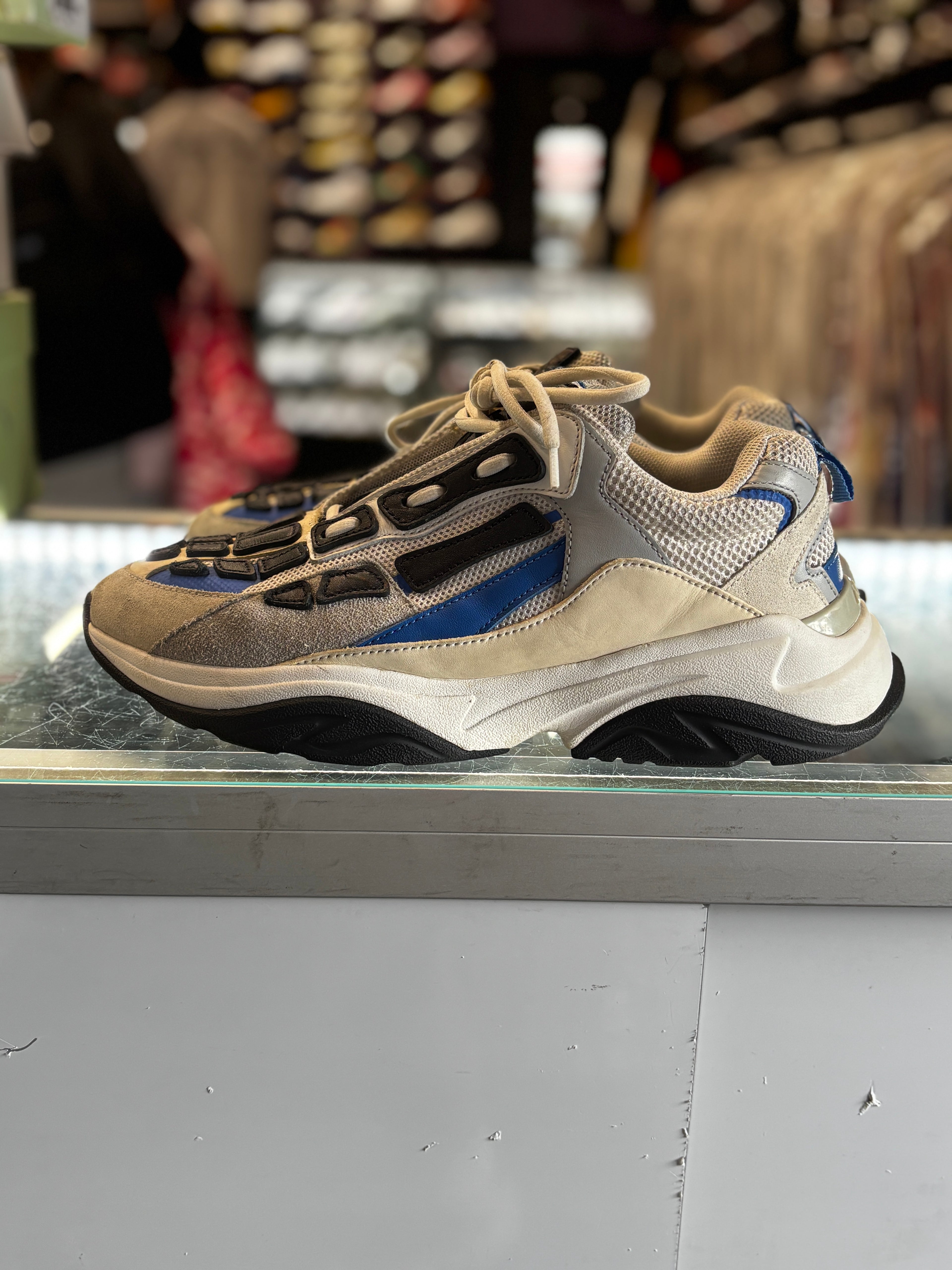 Amiri Bone Runner "White/Blue"