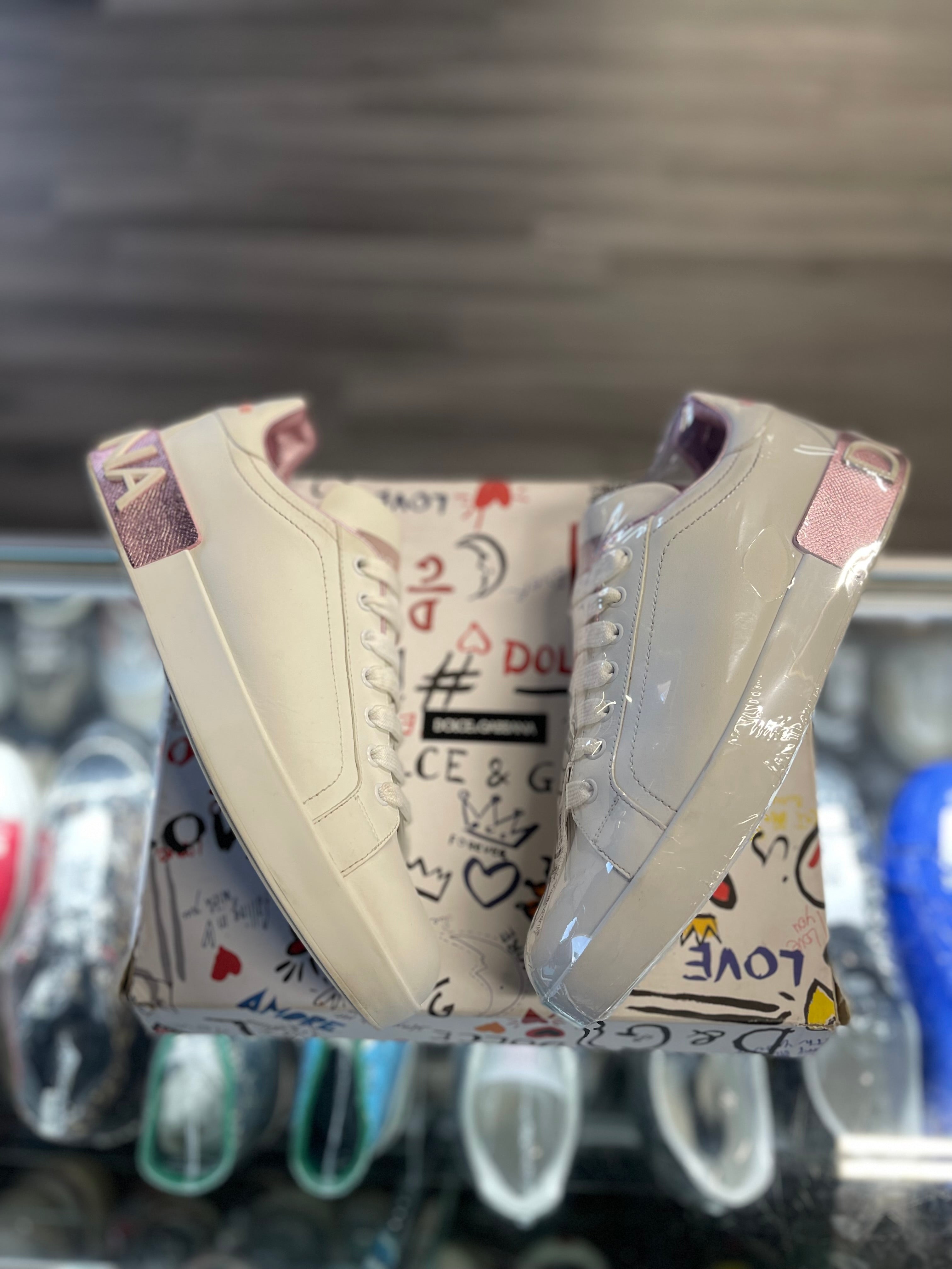 Dolce & Gabbana Portofino "White/Pink"