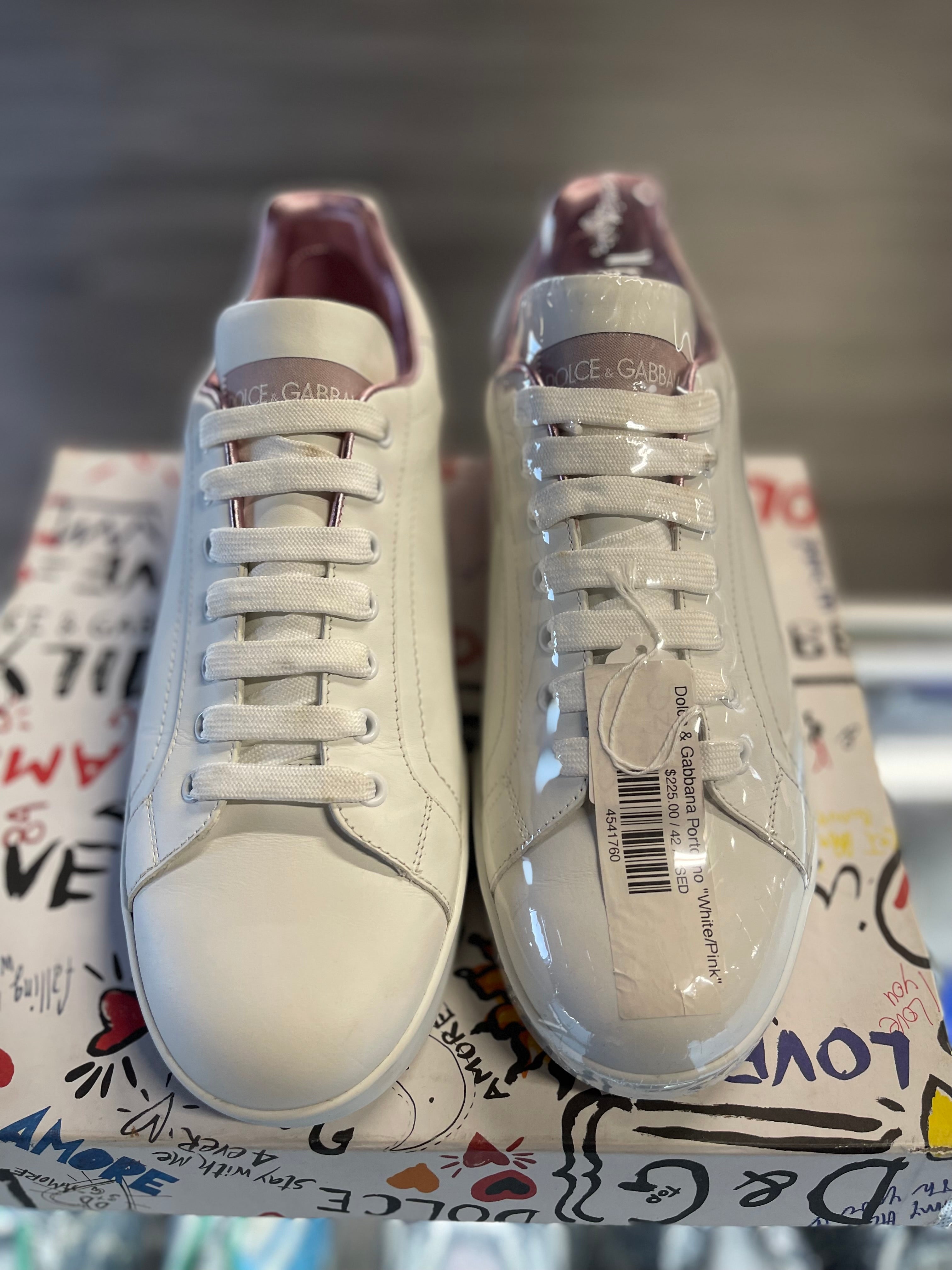 Dolce & Gabbana Portofino "White/Pink"