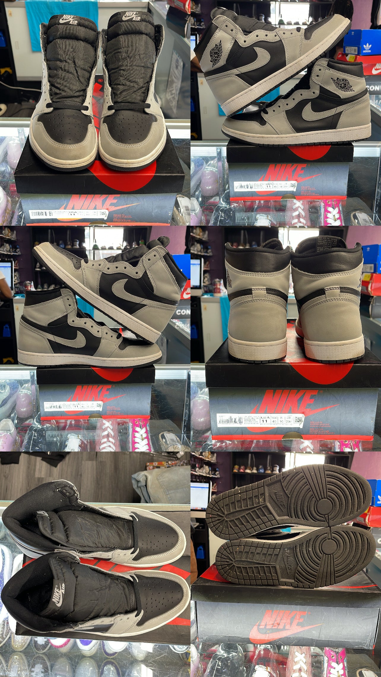 2021 Air Jordan Retro 1 High "Shadow 2.0"