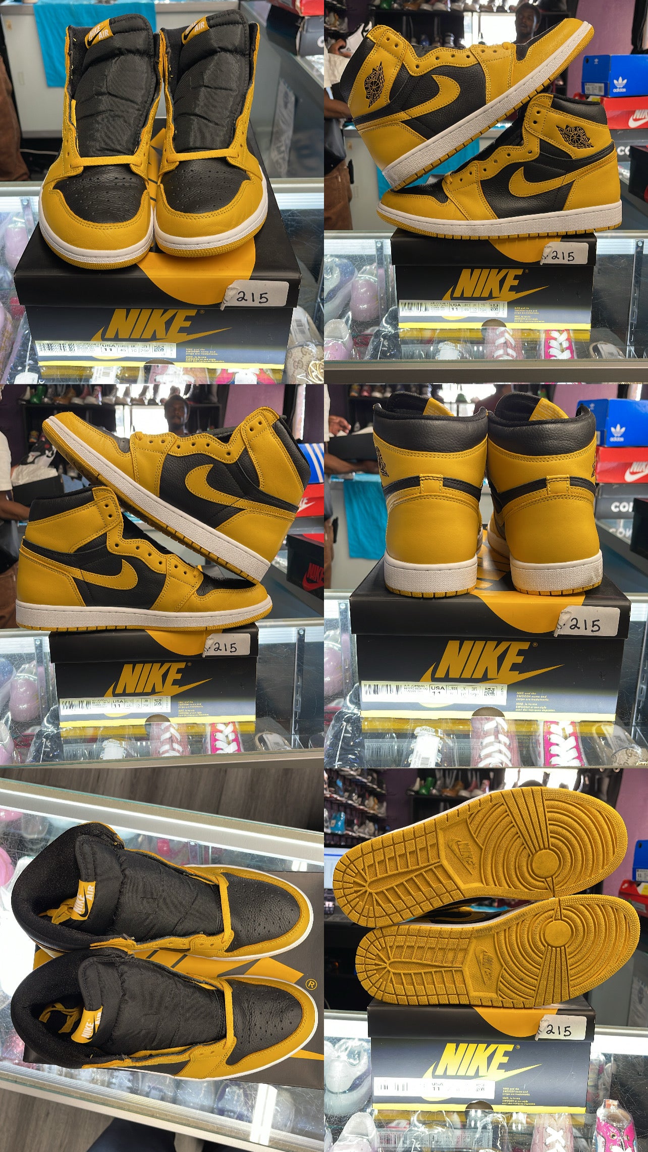 2021 Air Jordan Retro 1 High "Pollen"