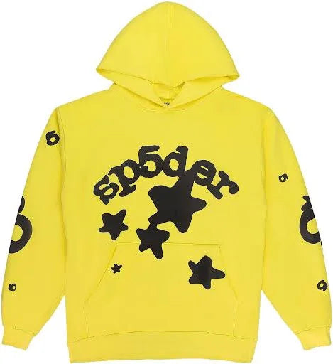 Sp5der Beluga Hoodie "Yellow"