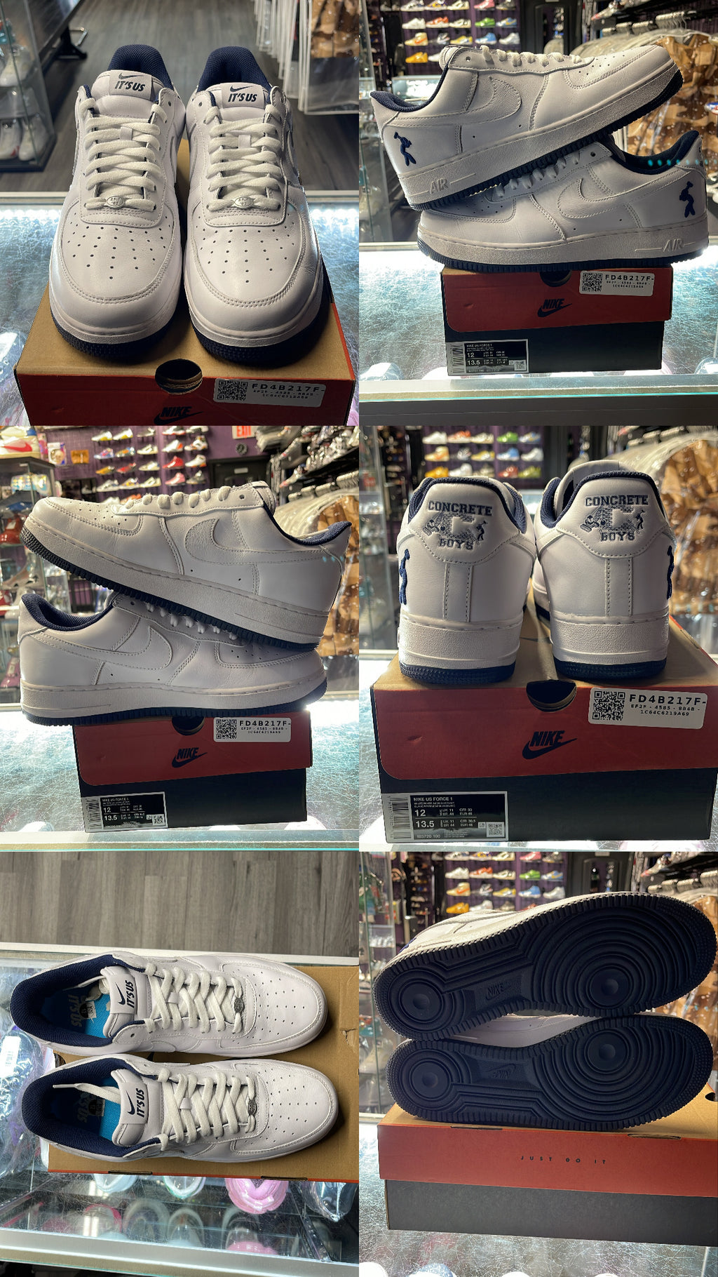 2024 Nike Air Force 1 Low "Lil Yachty Concrete Boys It's Us"