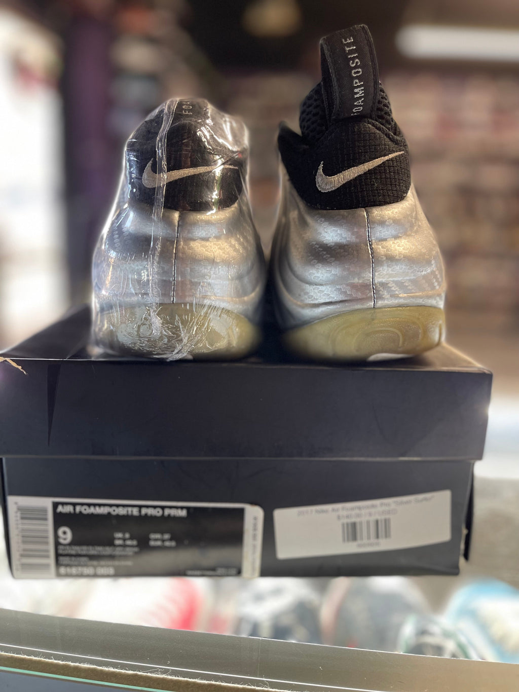 2017 Nike Air Foamposite Pro "Silver Surfer"