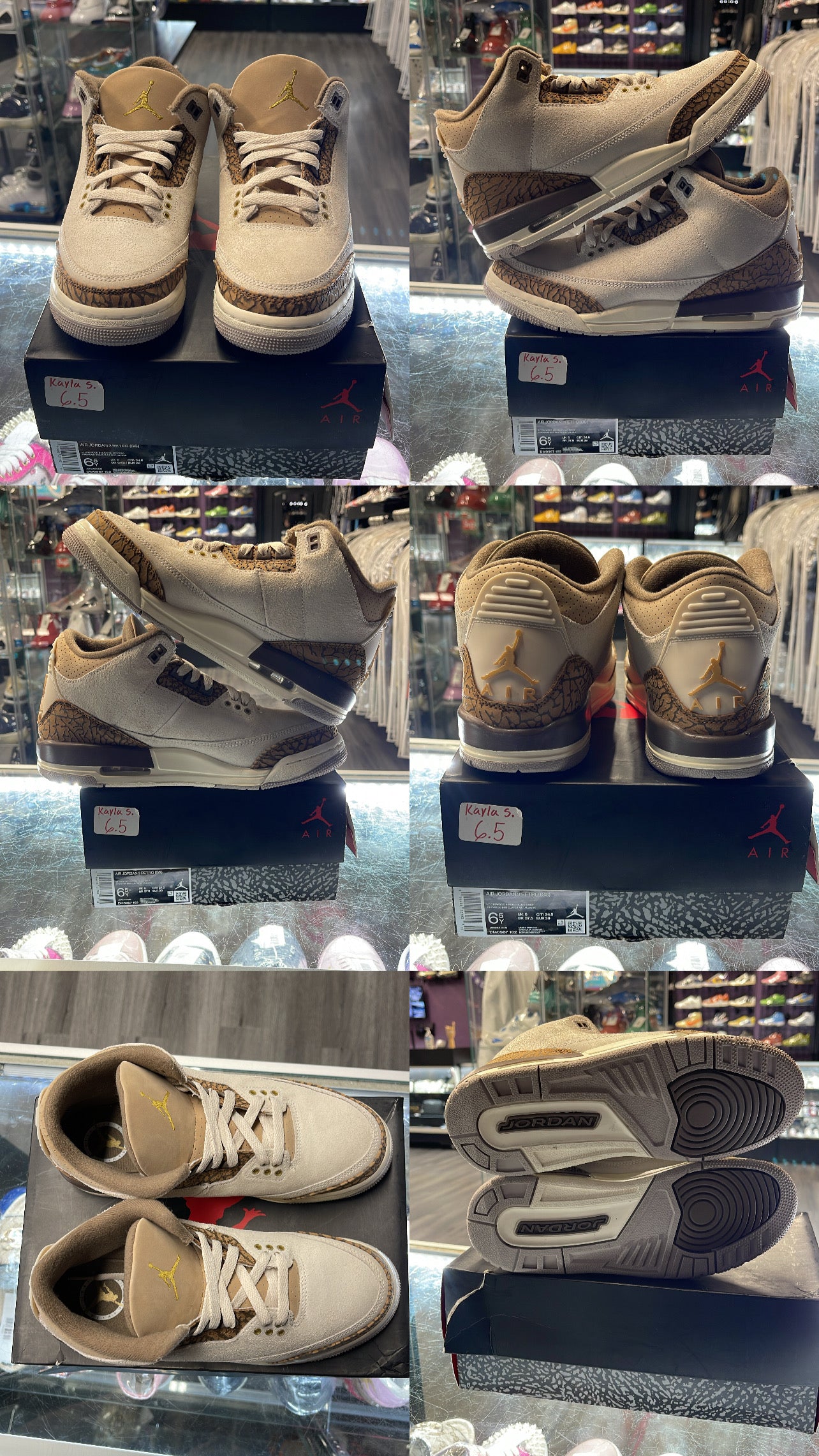 2023 Air Jordan Retro 3 "Palomino" (GS)