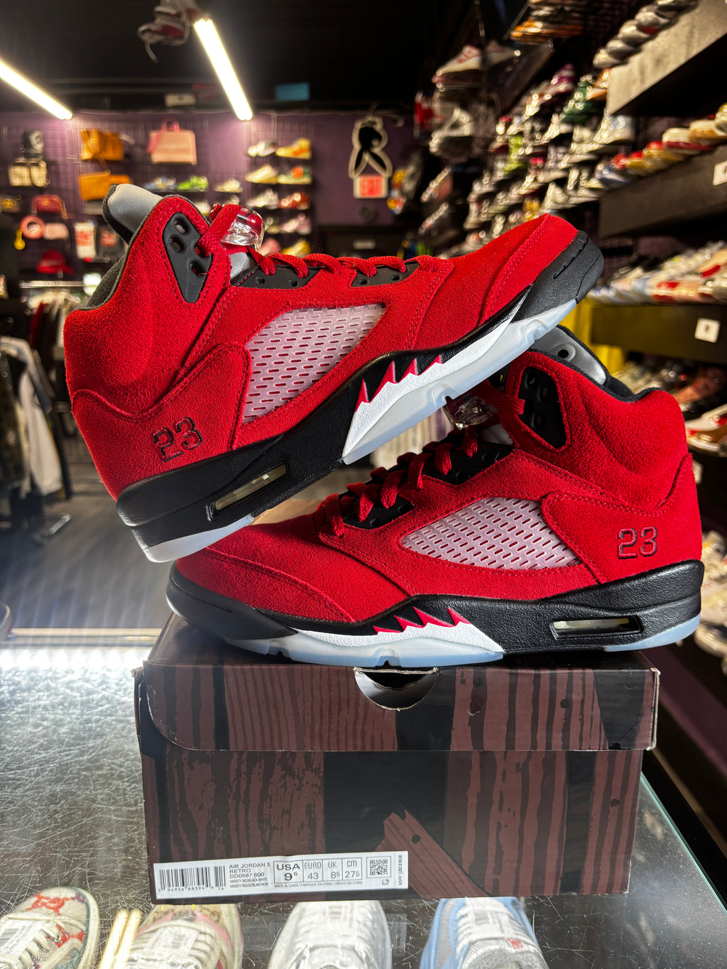 2021 Air Jordan Retro 5 "Raging Bull"