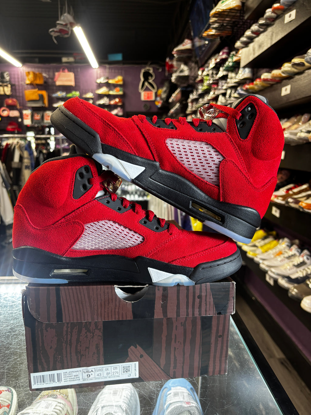 2021 Air Jordan Retro 5 "Raging Bull"
