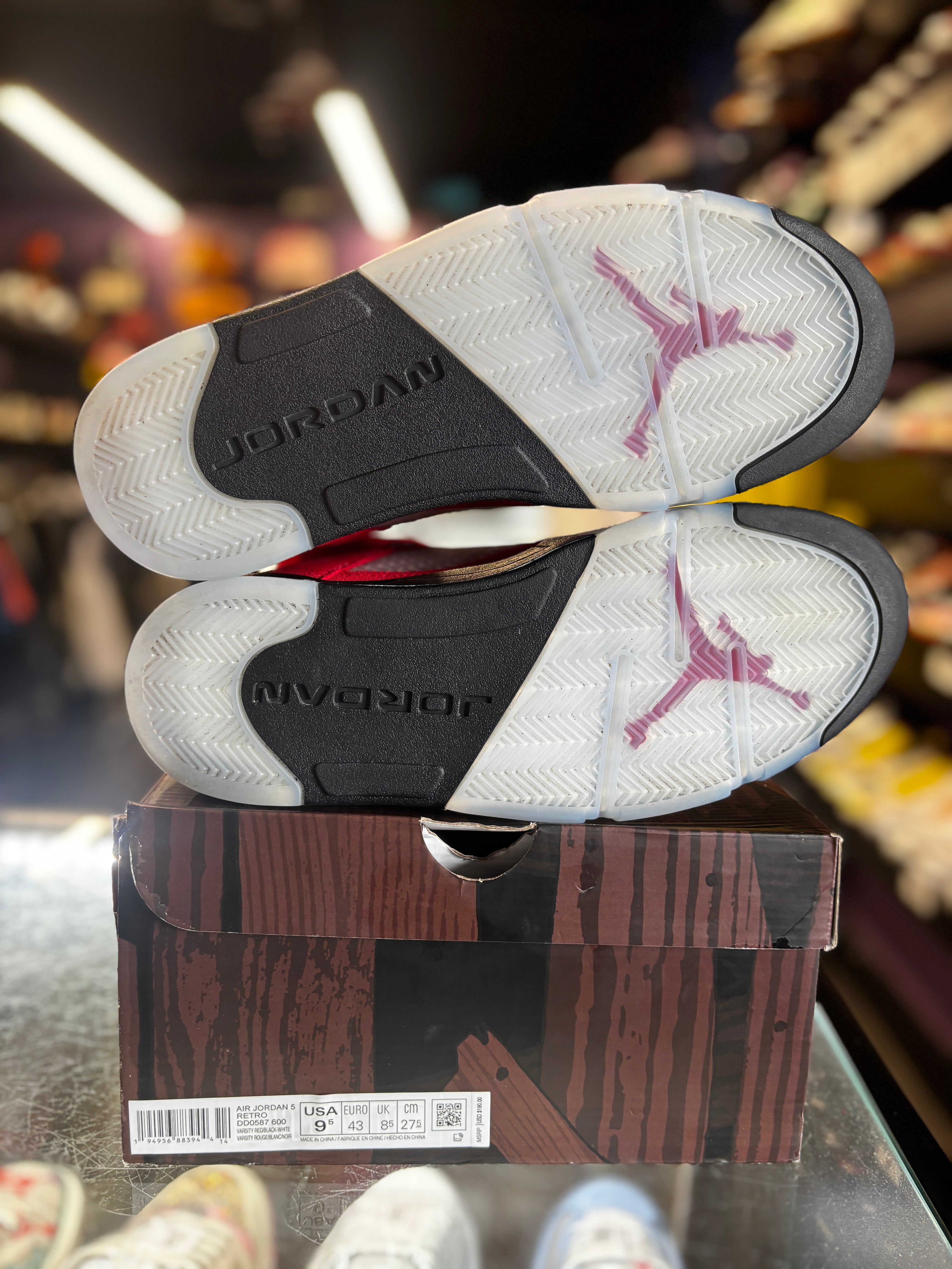 2021 Air Jordan Retro 5 "Raging Bull"