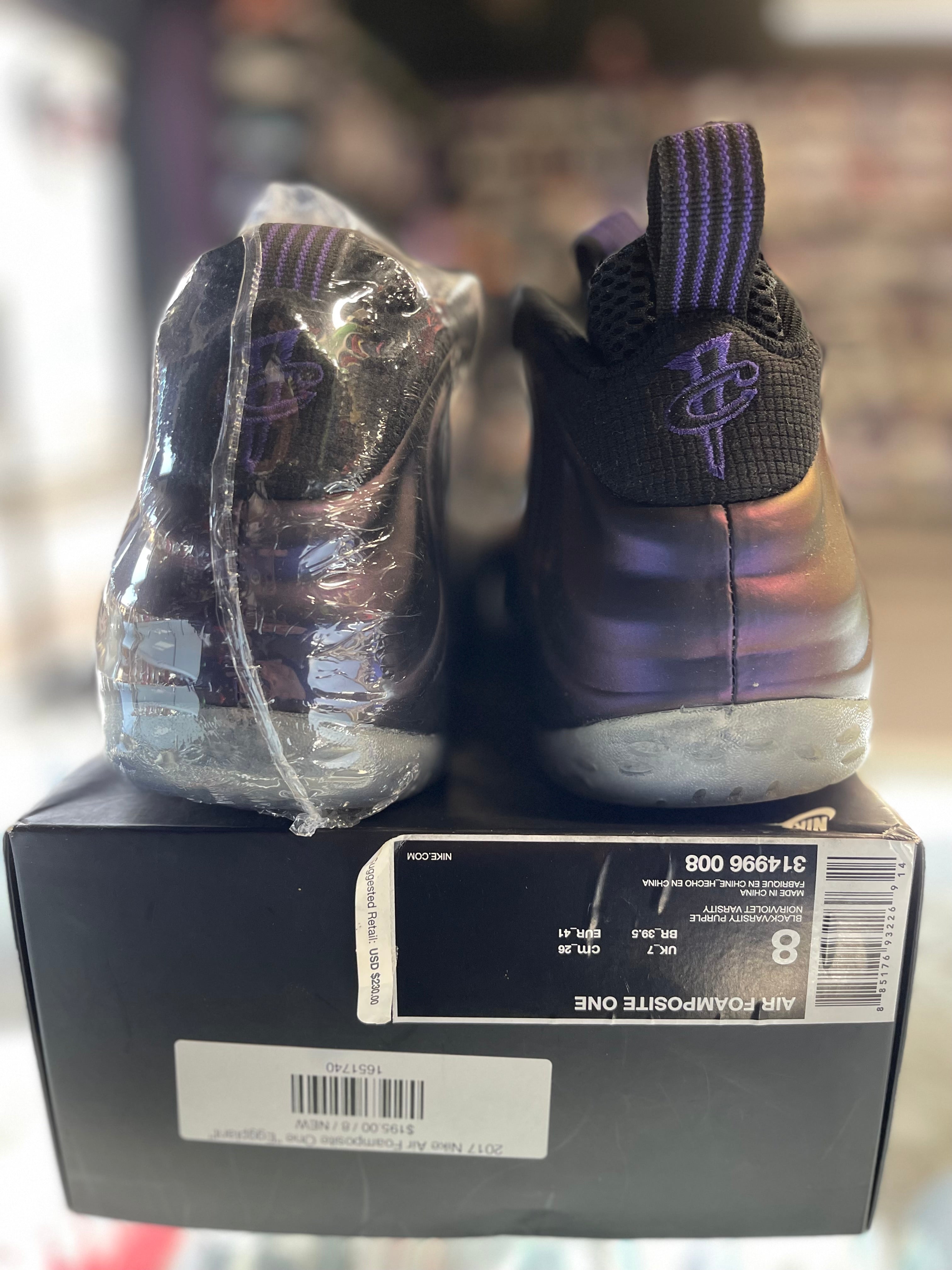 2017 Nike Air Foamposite One "Eggplant"
