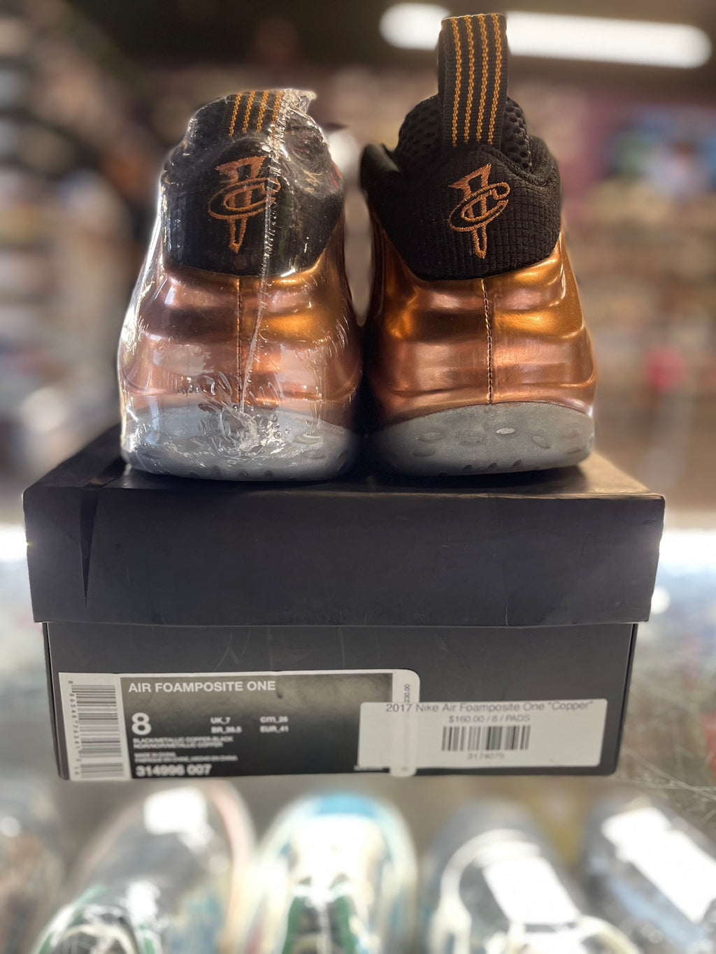 2017 Nike Air Foamposite One "Copper"