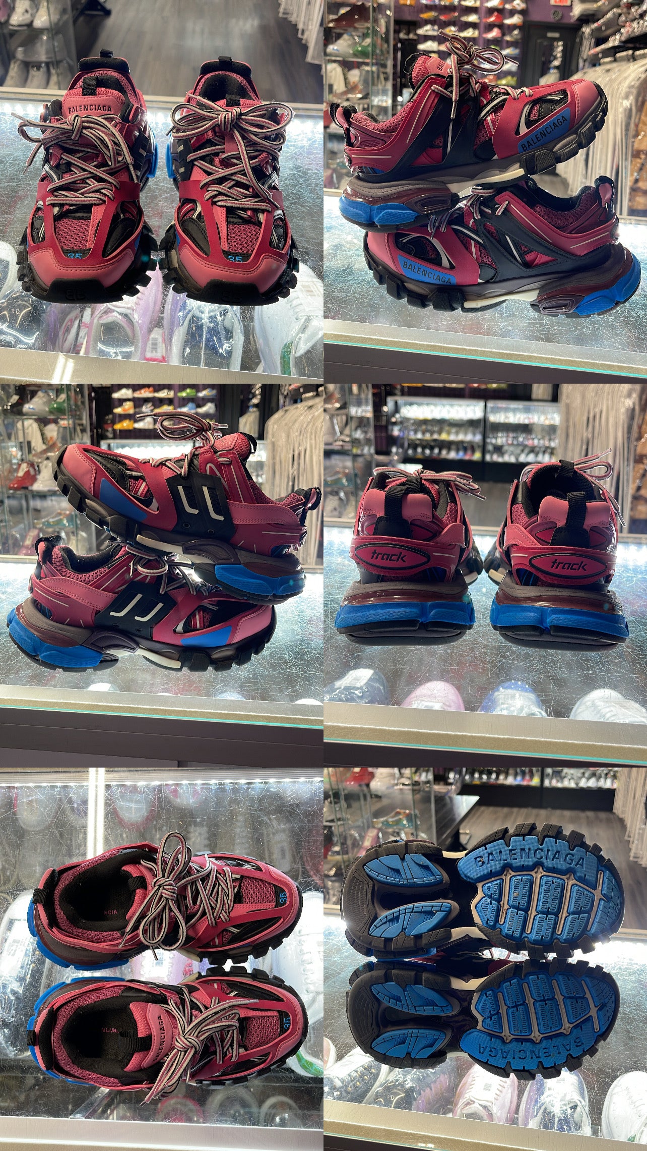 Balenciaga Track "Pink Blue" (W)