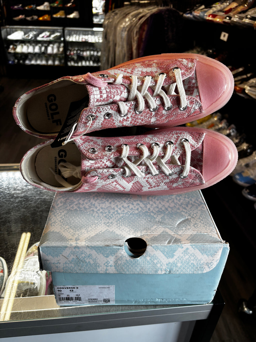 2022 Converse Chuck Taylor All Star 70 Ox "Golf Wang Python Pink"
