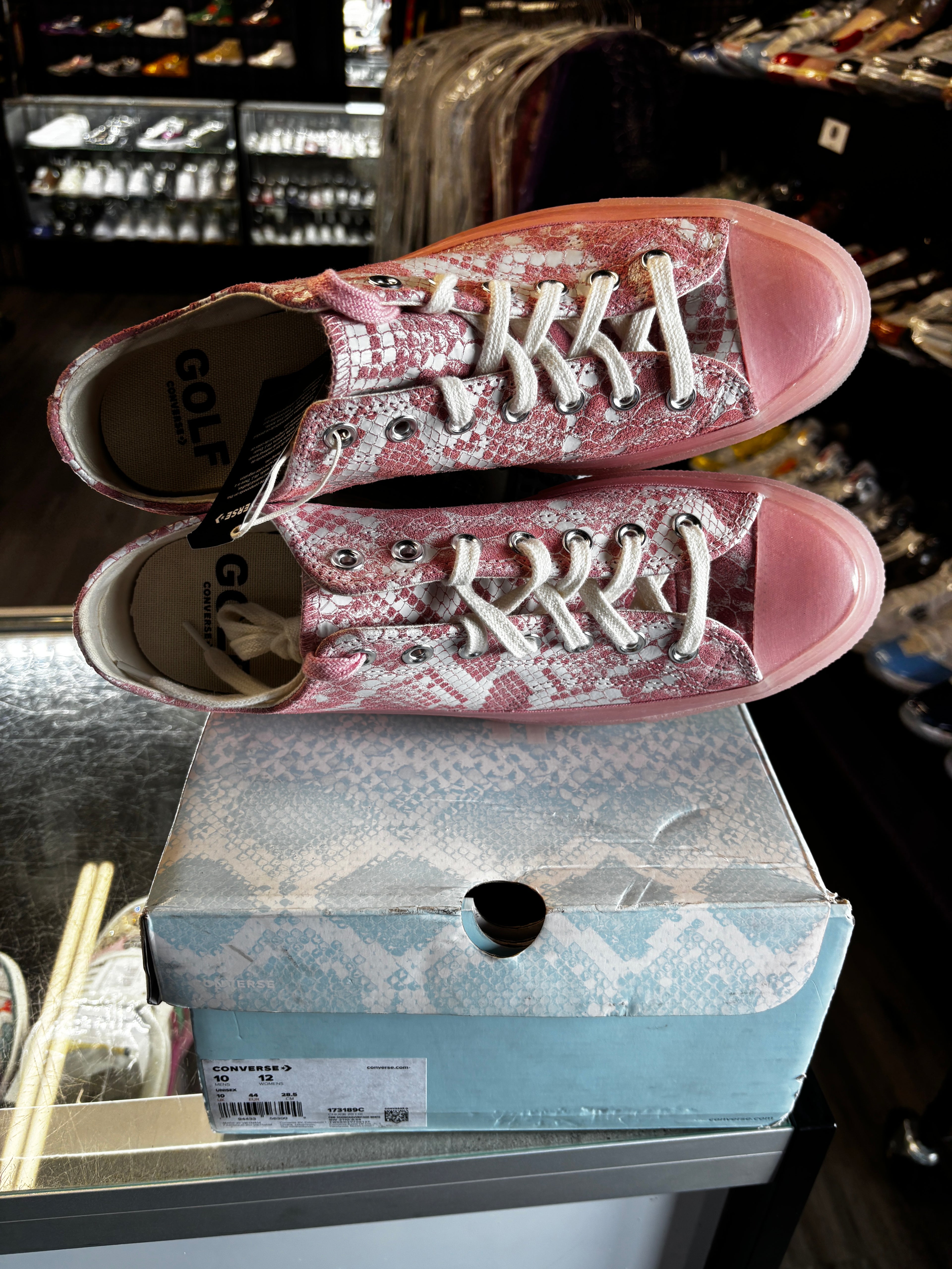 2022 Converse Chuck Taylor All Star 70 Ox "Golf Wang Python Pink"