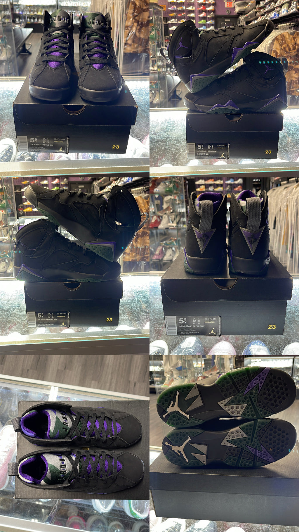 2019 Air Jordan Retro 7 "Ray Allen Bucks" (GS)