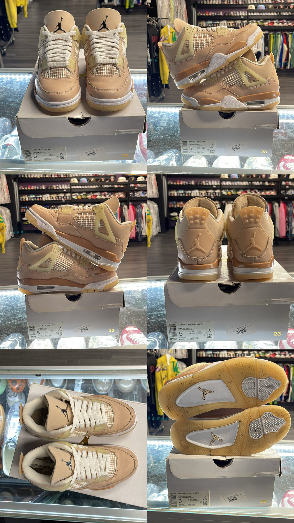2021 Air Jordan Retro 4 "Shimmer" (W)