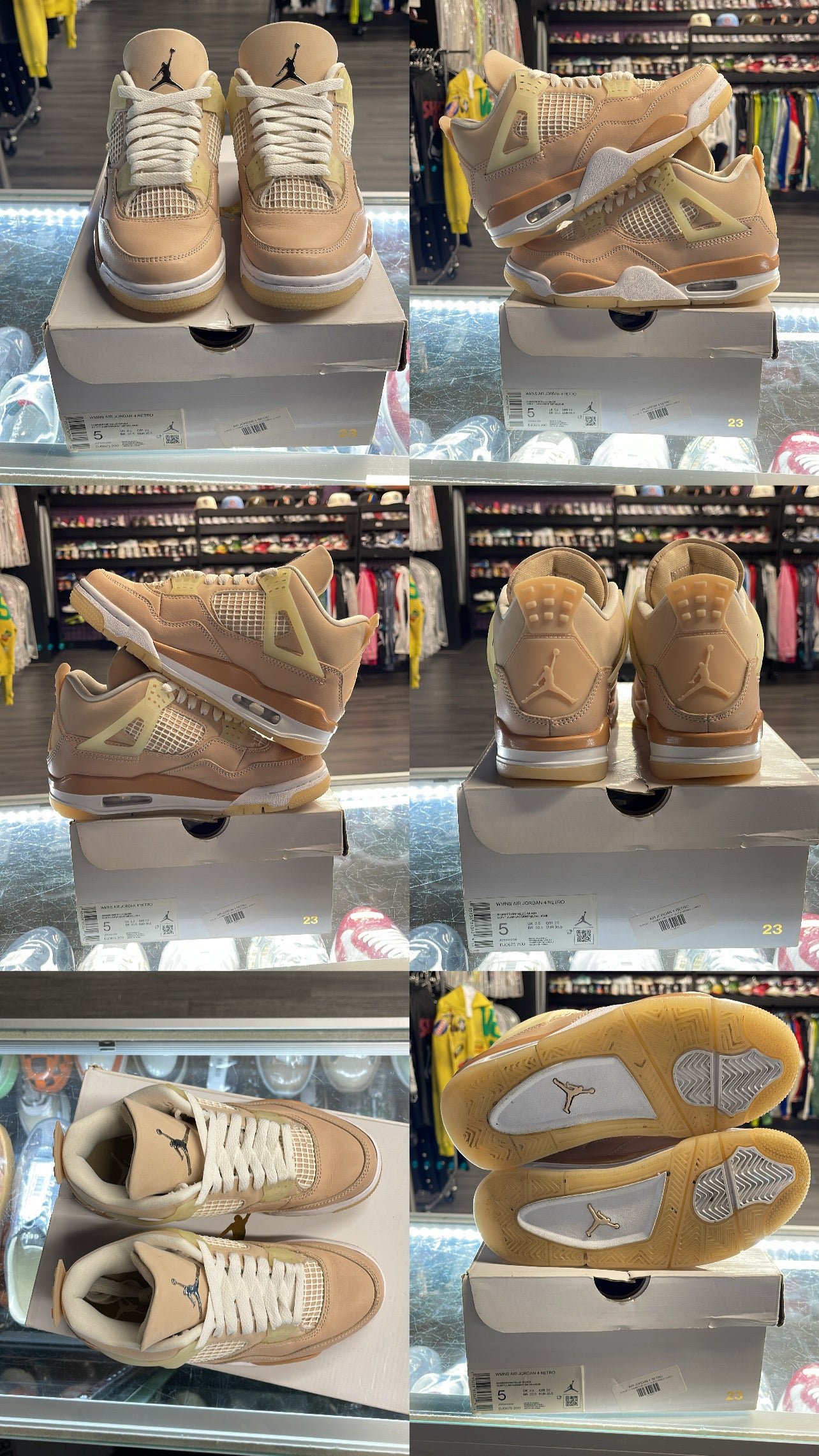 2021 Air Jordan Retro 4 "Shimmer" (W)