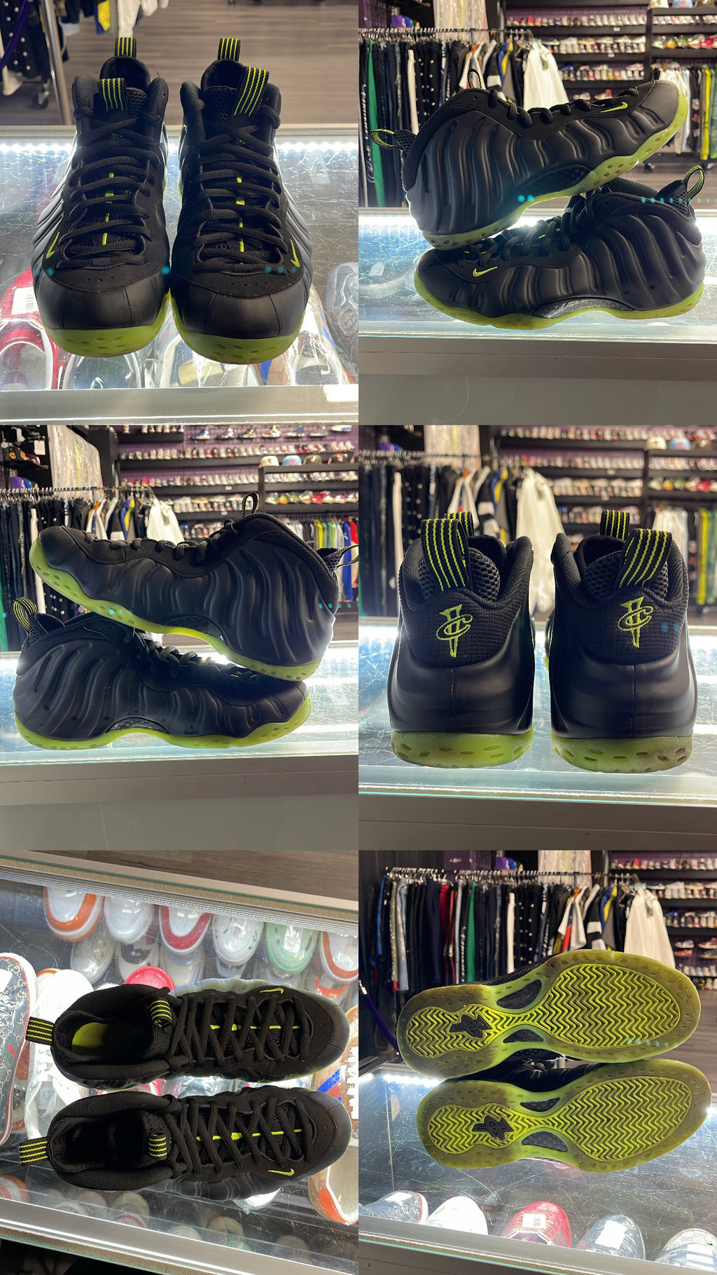 2025 Nike Air Foamposite One "Black Volt"