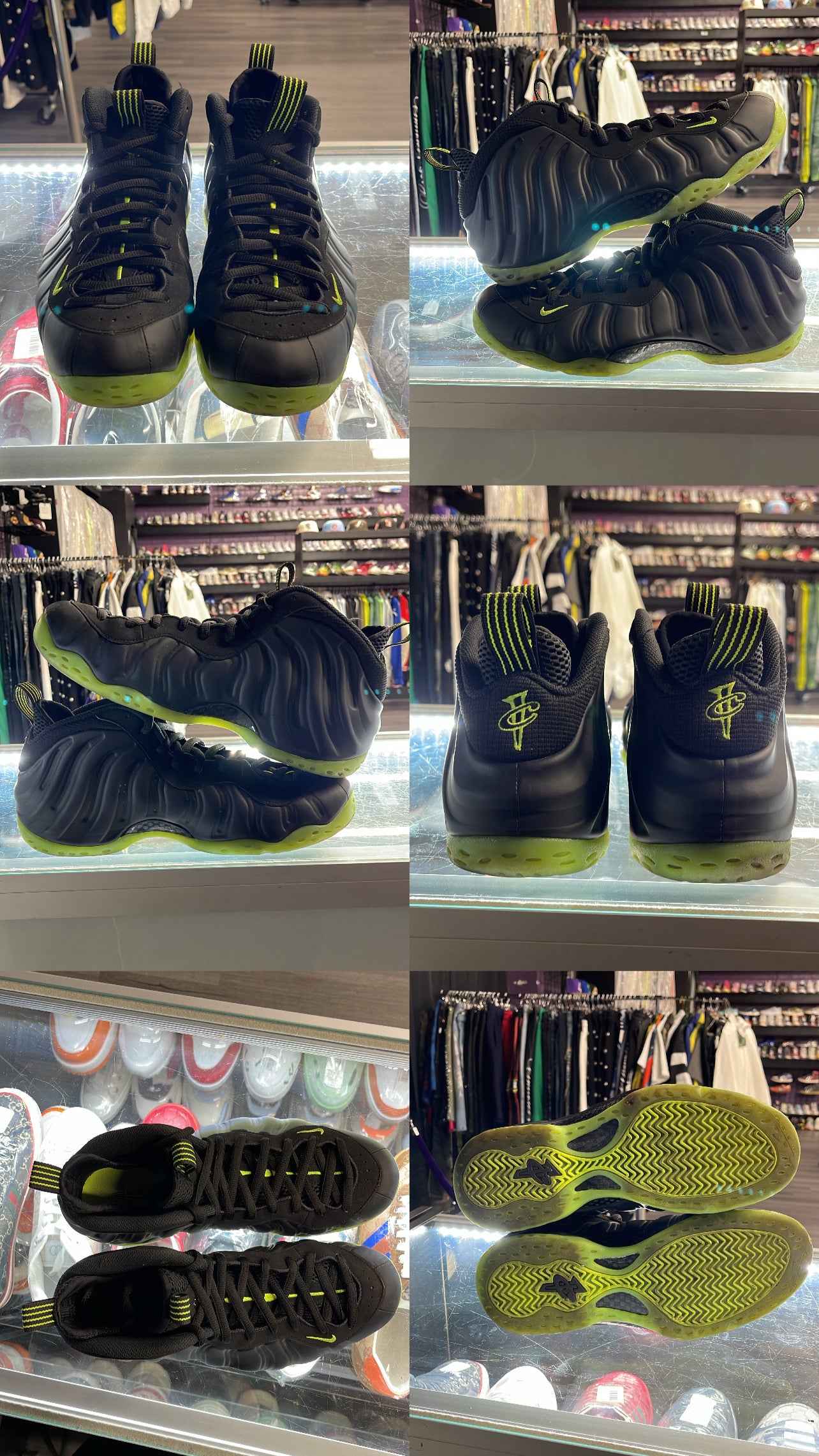 2025 Nike Air Foamposite One "Black Volt"