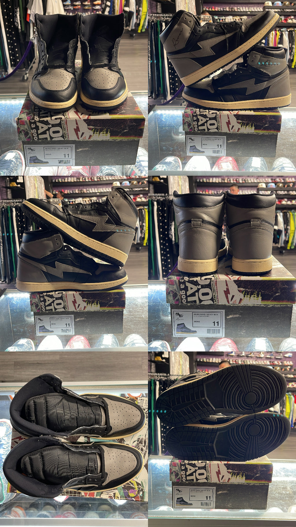 Air Kool Kiy 85' High "Black Smoke Grey"