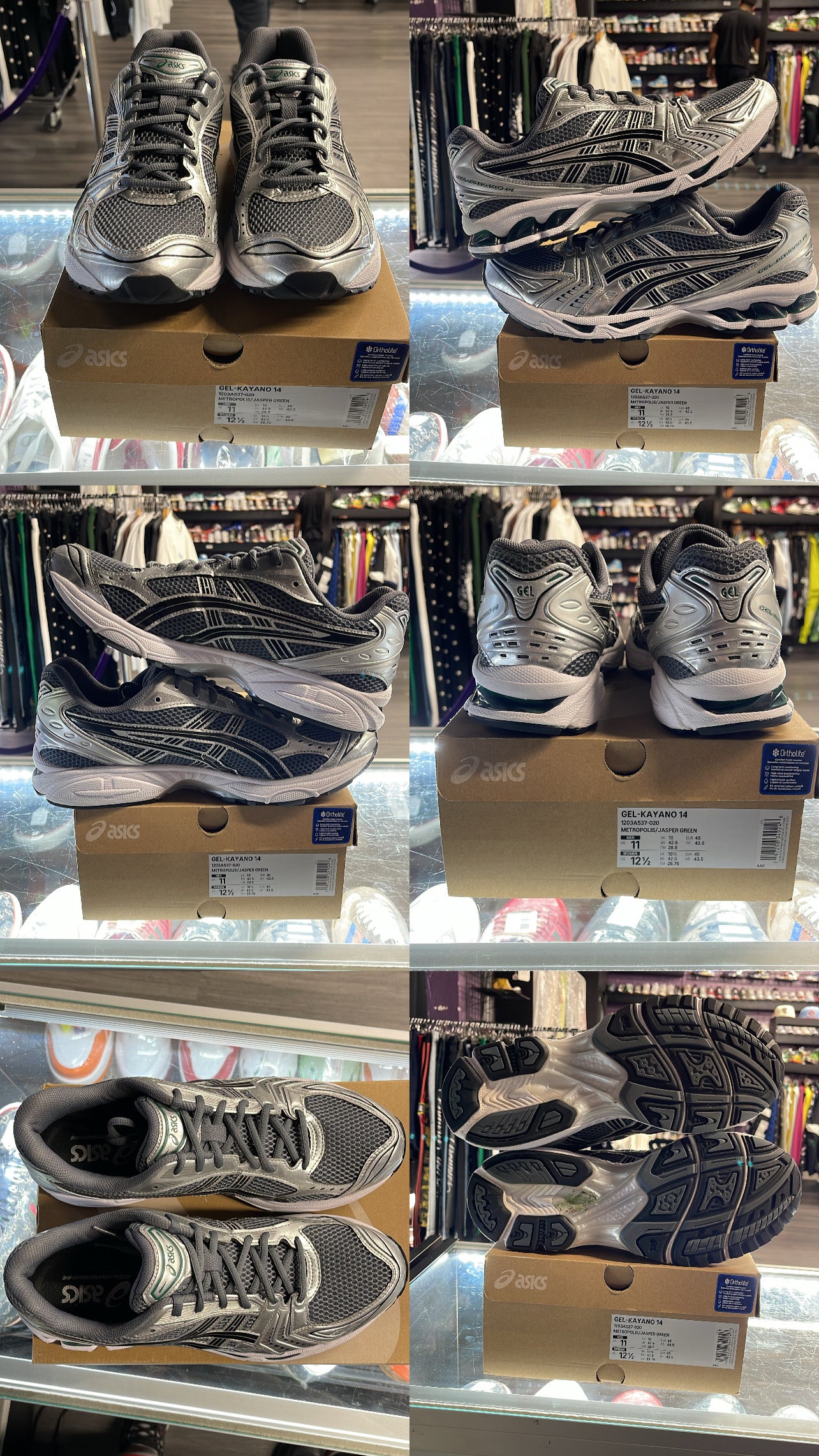 2024 Asics Gel Kayano "Metrapolis Jasper Green"