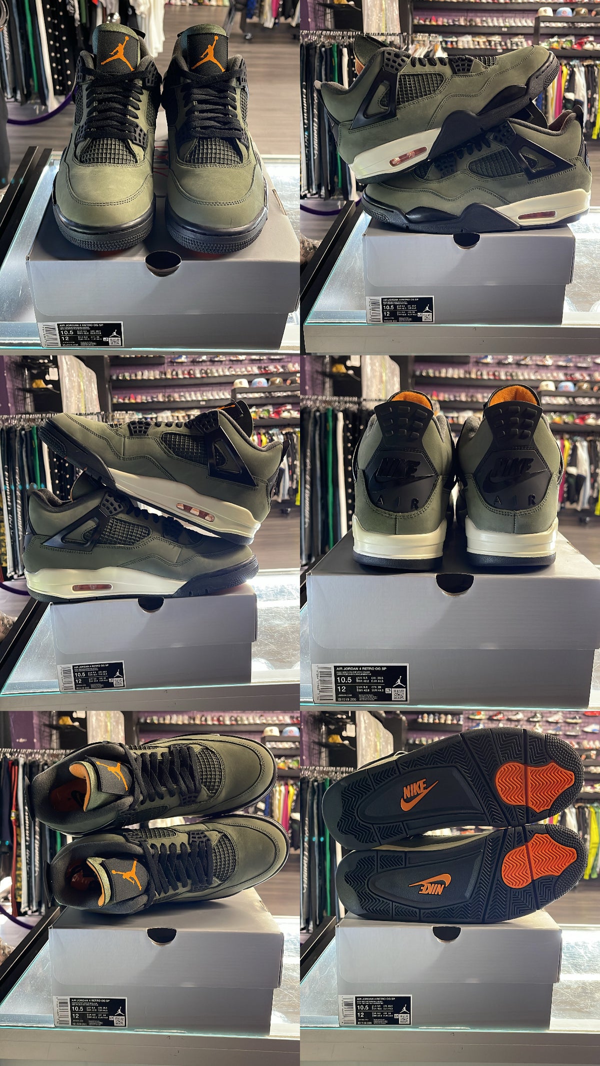 2025 Air Jordan Retro 4 "Undefeated"
