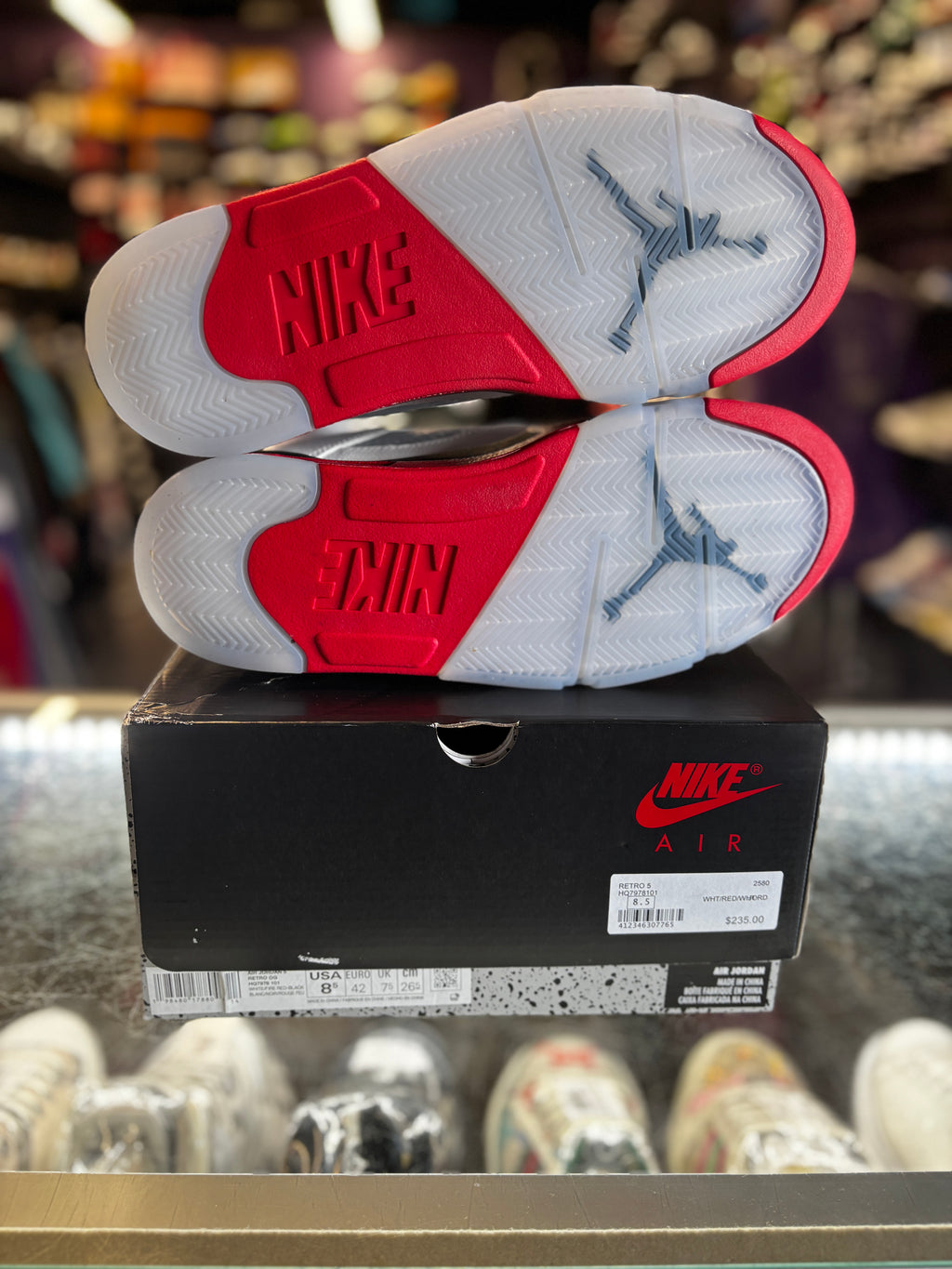 2025 Air Jordan Retro 5 "Fire Red Black Tongue"