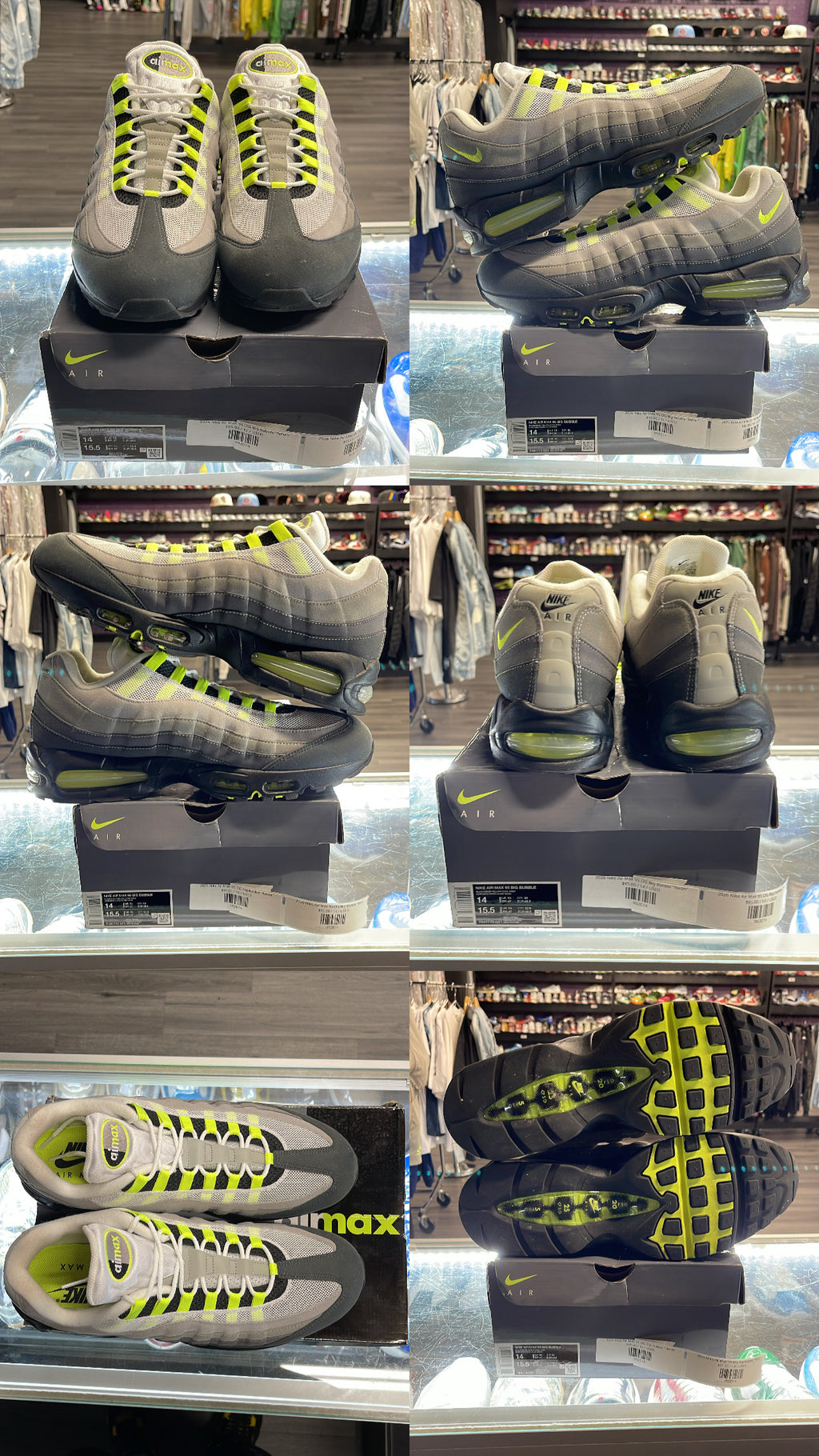 2026 Nike Air Max 95 OG Big Bubble "Neon"