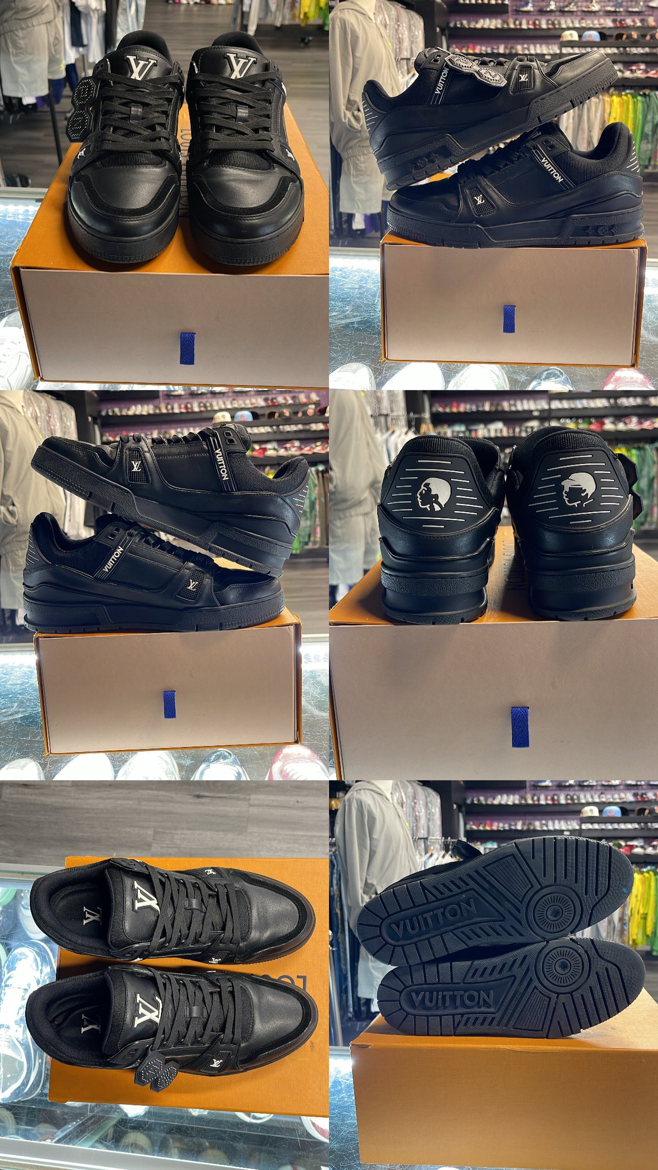 Louis Vuitton Trainer "Nigo Black"