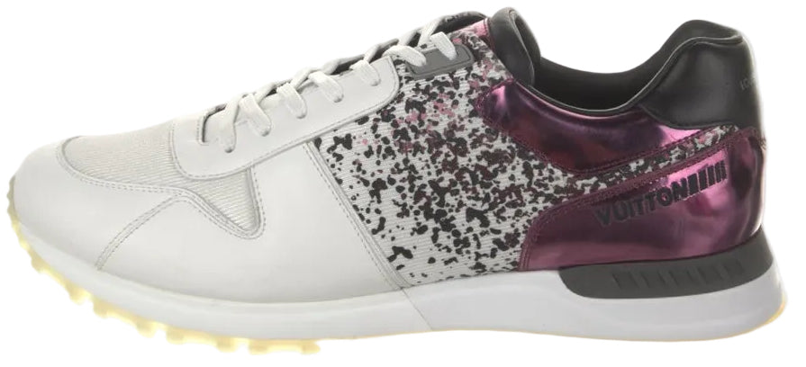 Louis Vuitton Runaway Neaker Line Leather "Black White Purple"