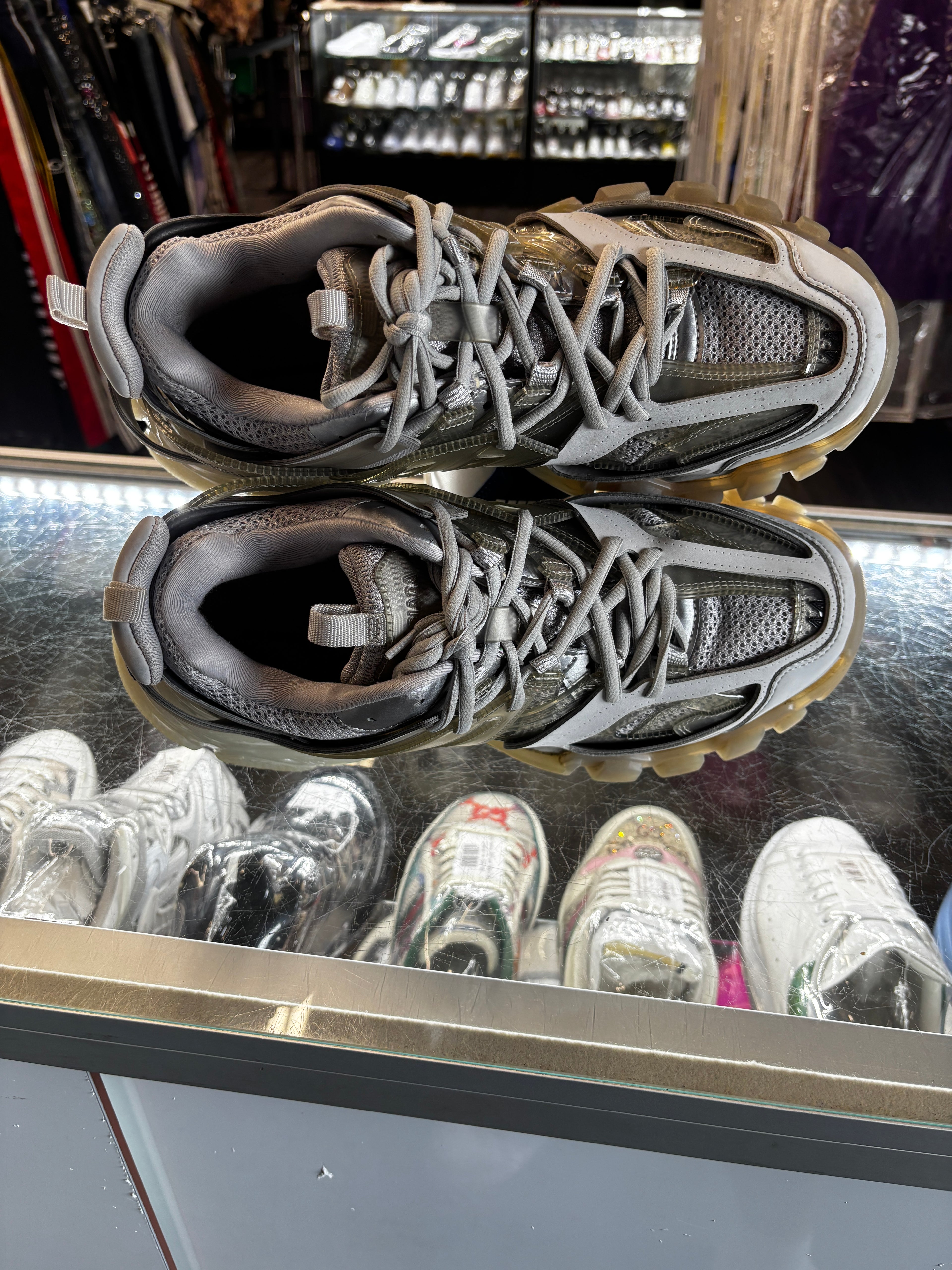 Balenciaga Track "clear sole Grey"