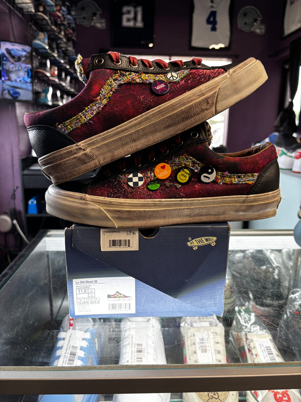 2025 Vans Old Skool 36 LX "Souvenir Burgundy"