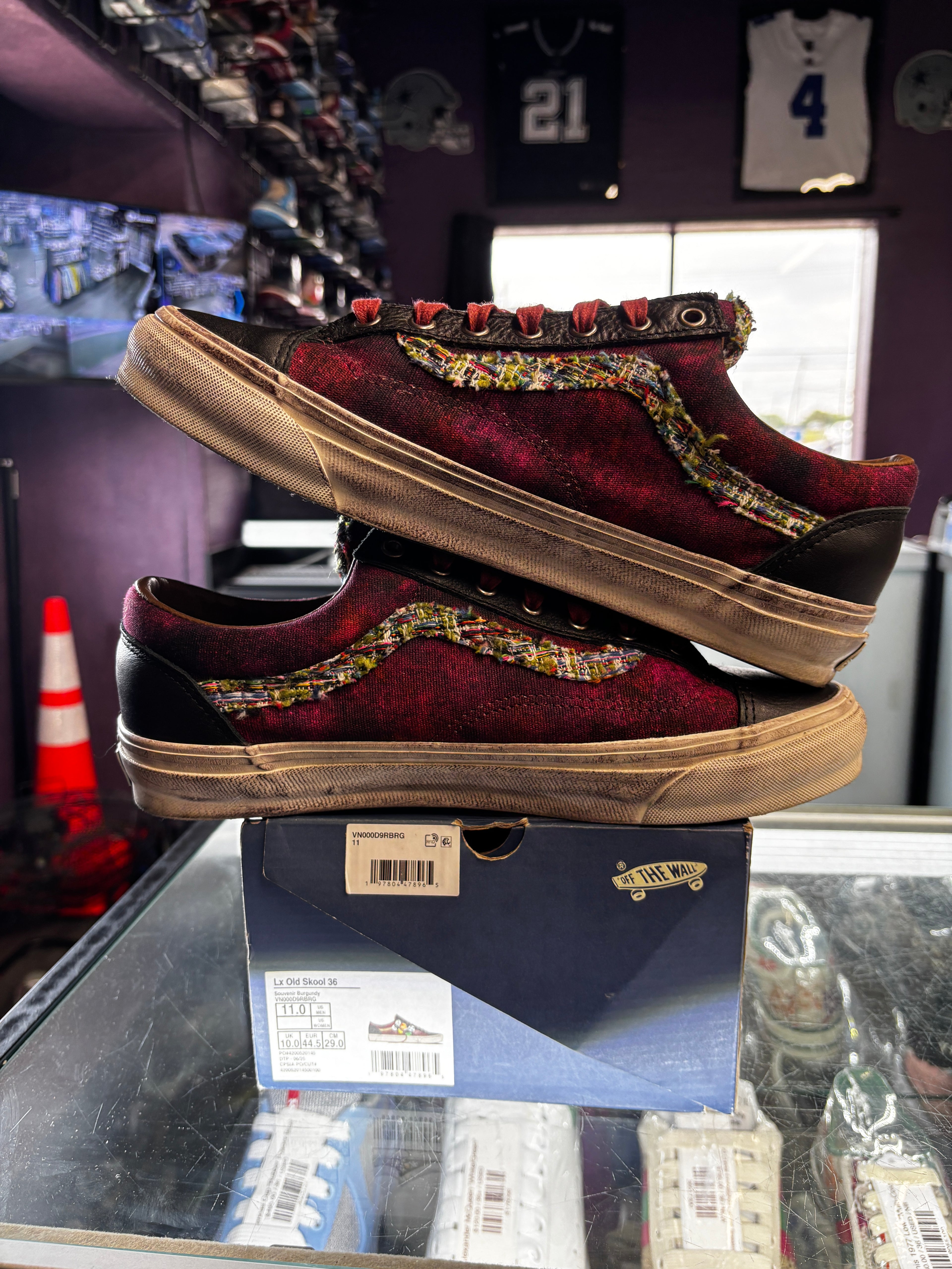 2025 Vans Old Skool 36 LX "Souvenir Burgundy"